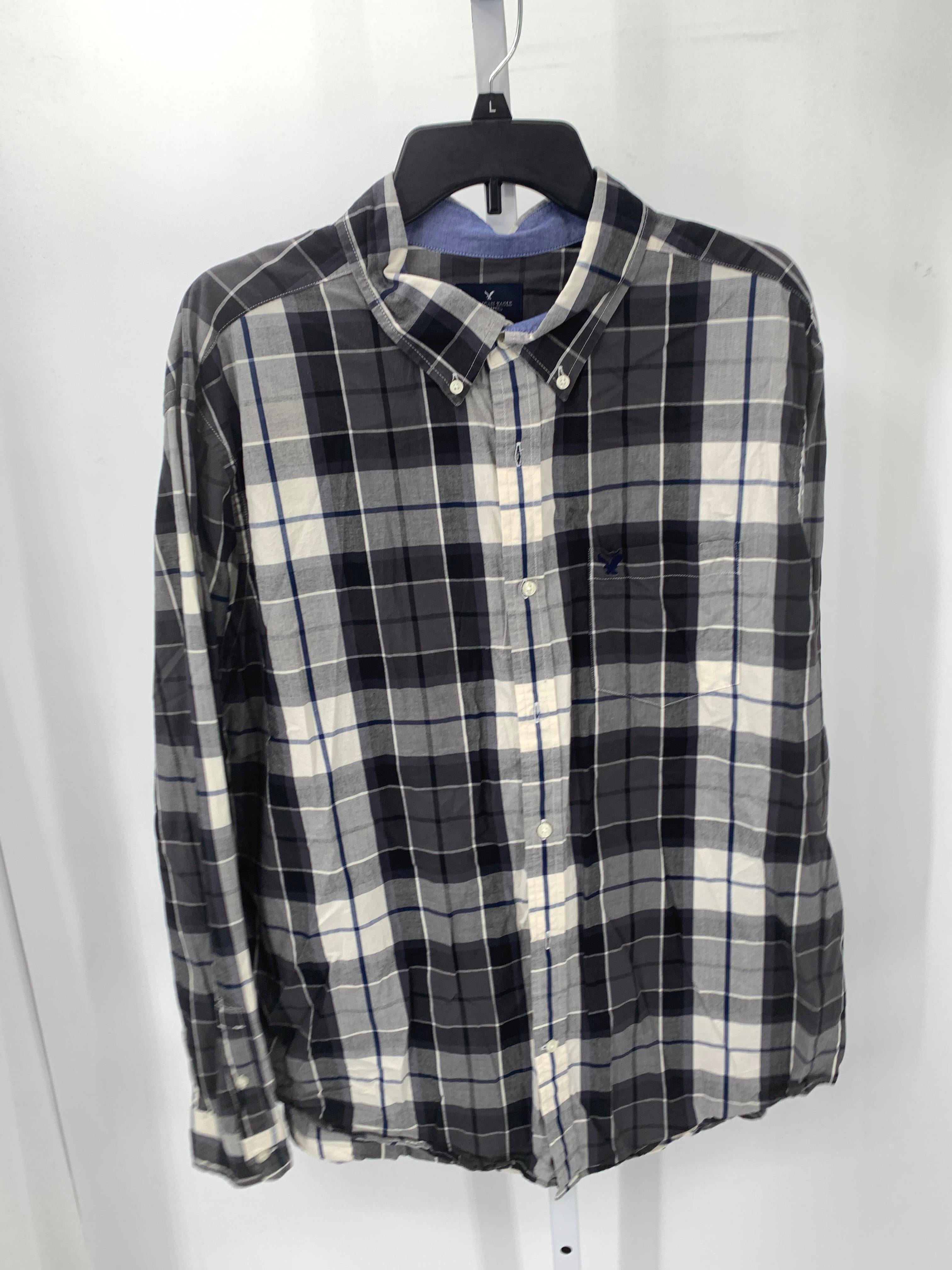 PLAID BTN DOWN