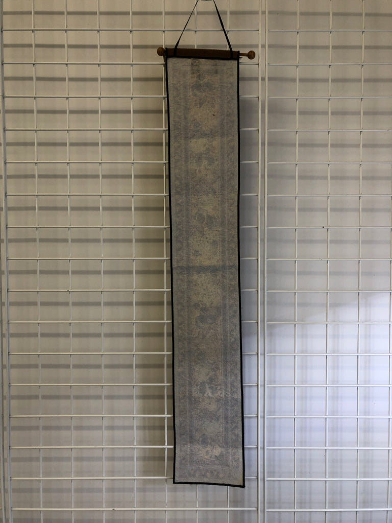 VTG OLD WORLD ITALY FRUITS TAPESTRY WALL HANGING.