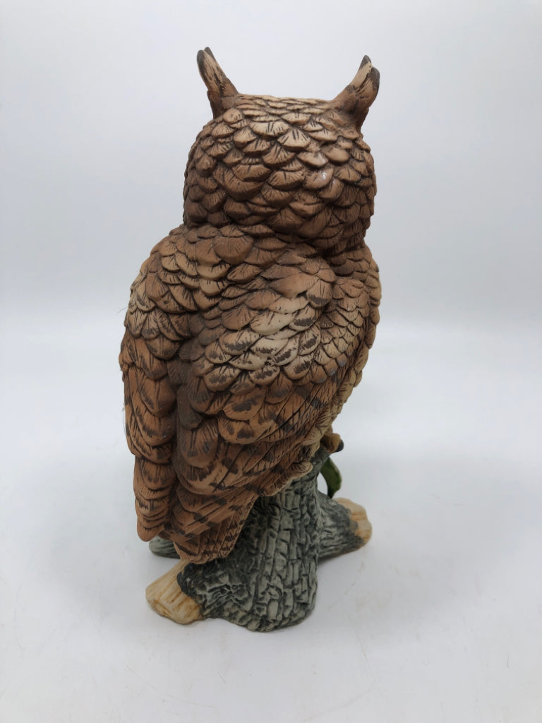 VTG ETHAN ALLEN OWL FIGURINE.