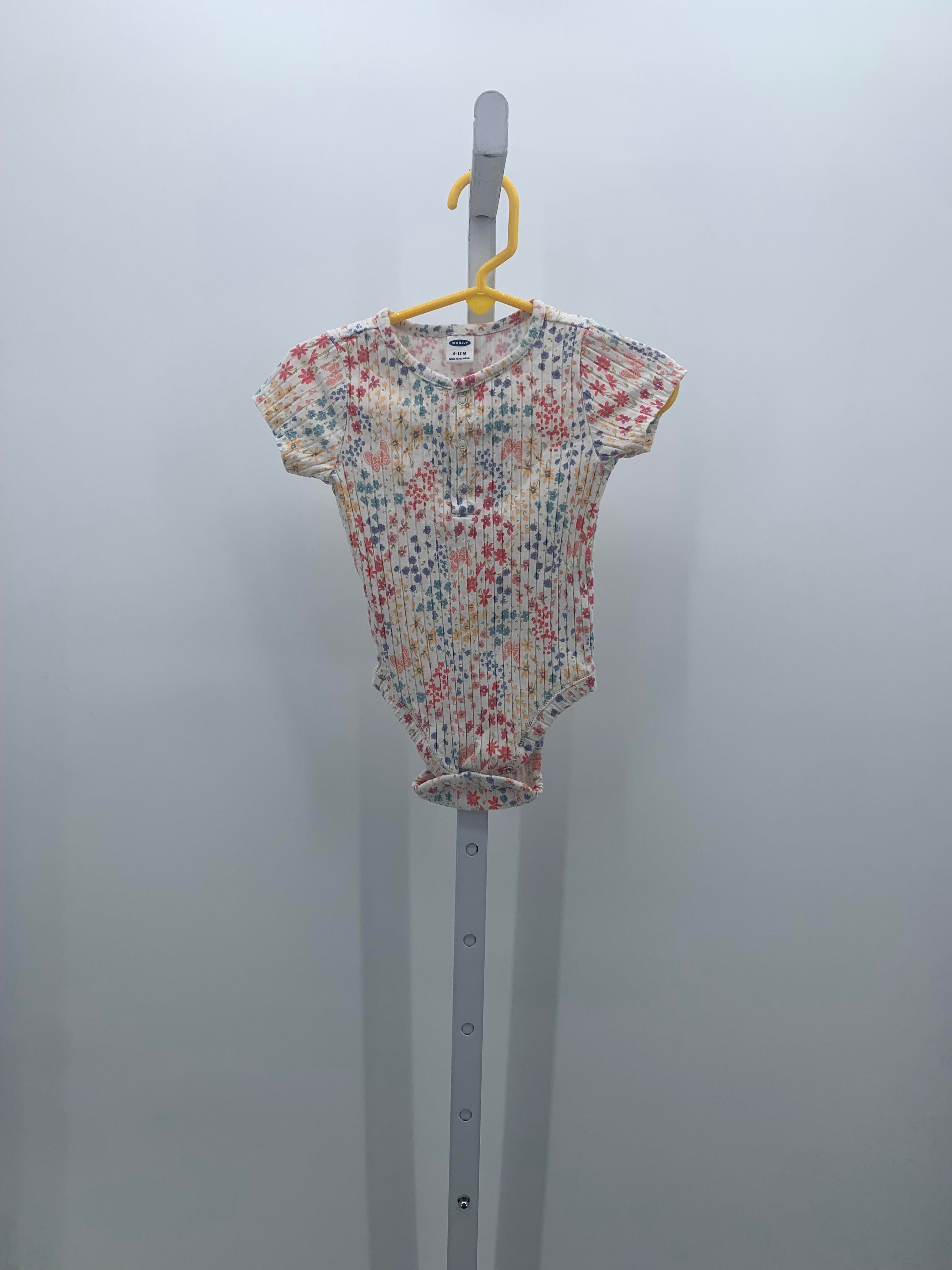 Old Navy Size 6-12 mon Girls Short Sleeve Shirt