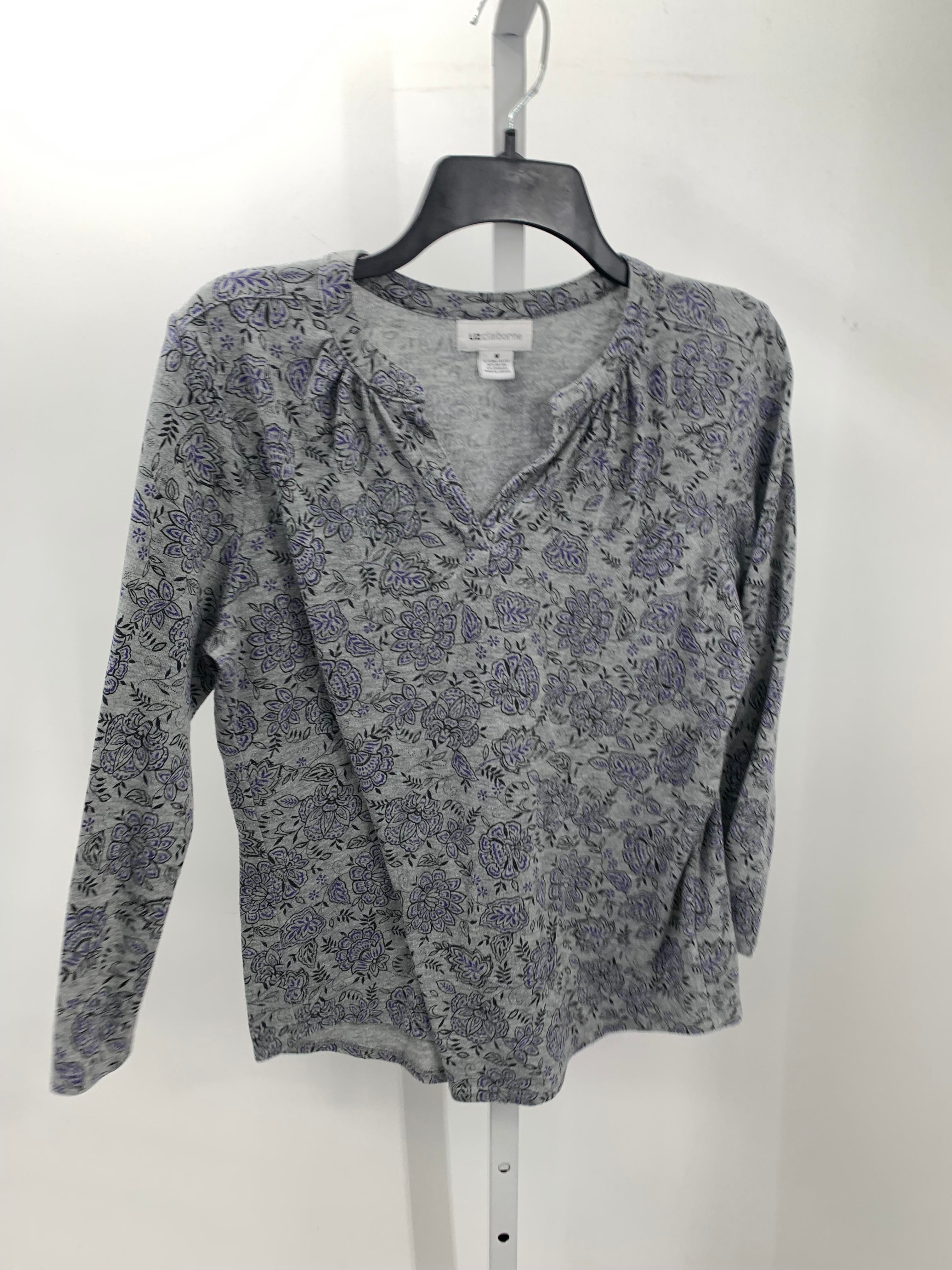 Liz Claiborne Size Medium Misses 3/4 Sleeve Shirt