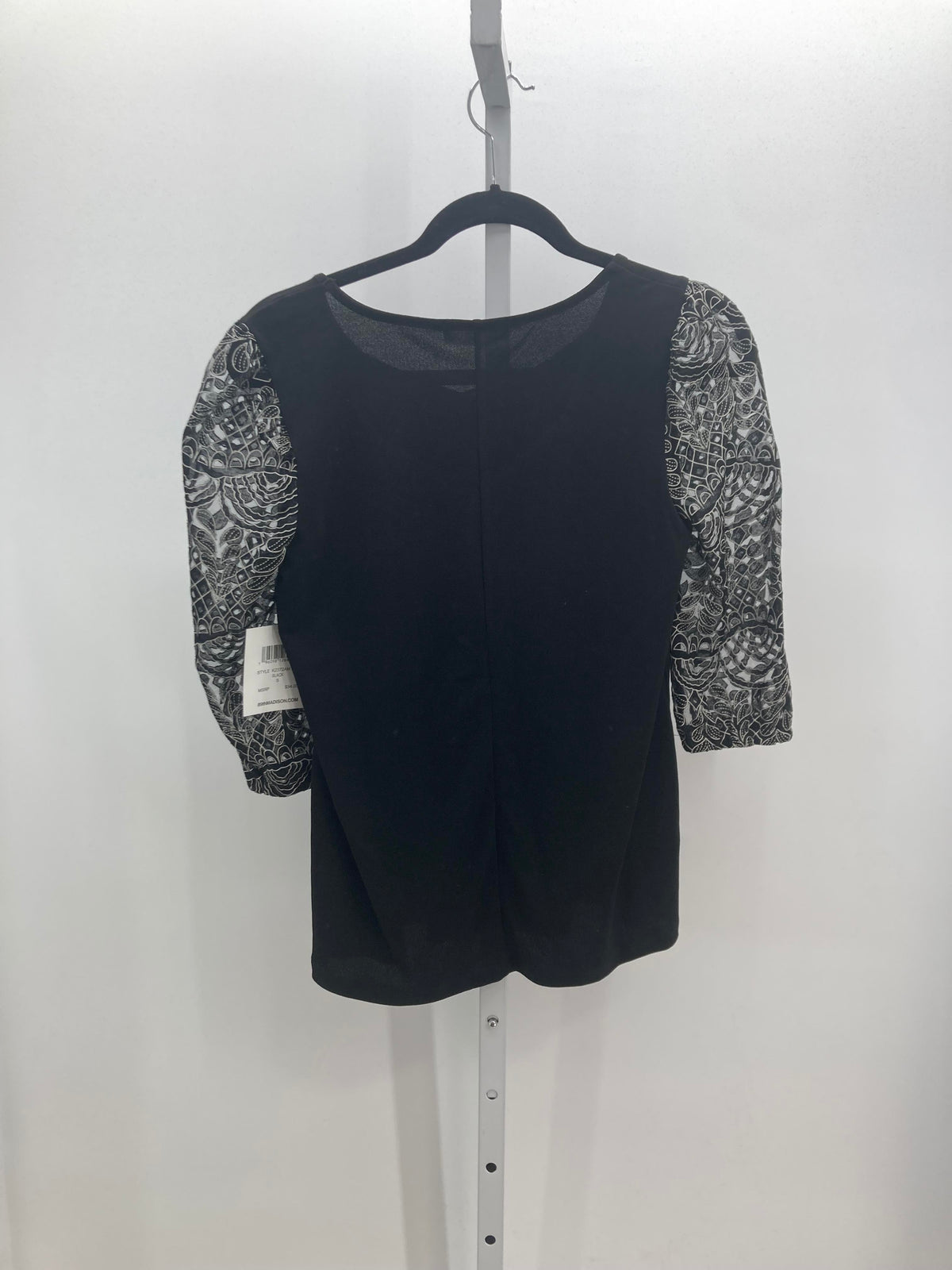 89th & Madison Size Small Misses 3/4 Sleeve Shirt