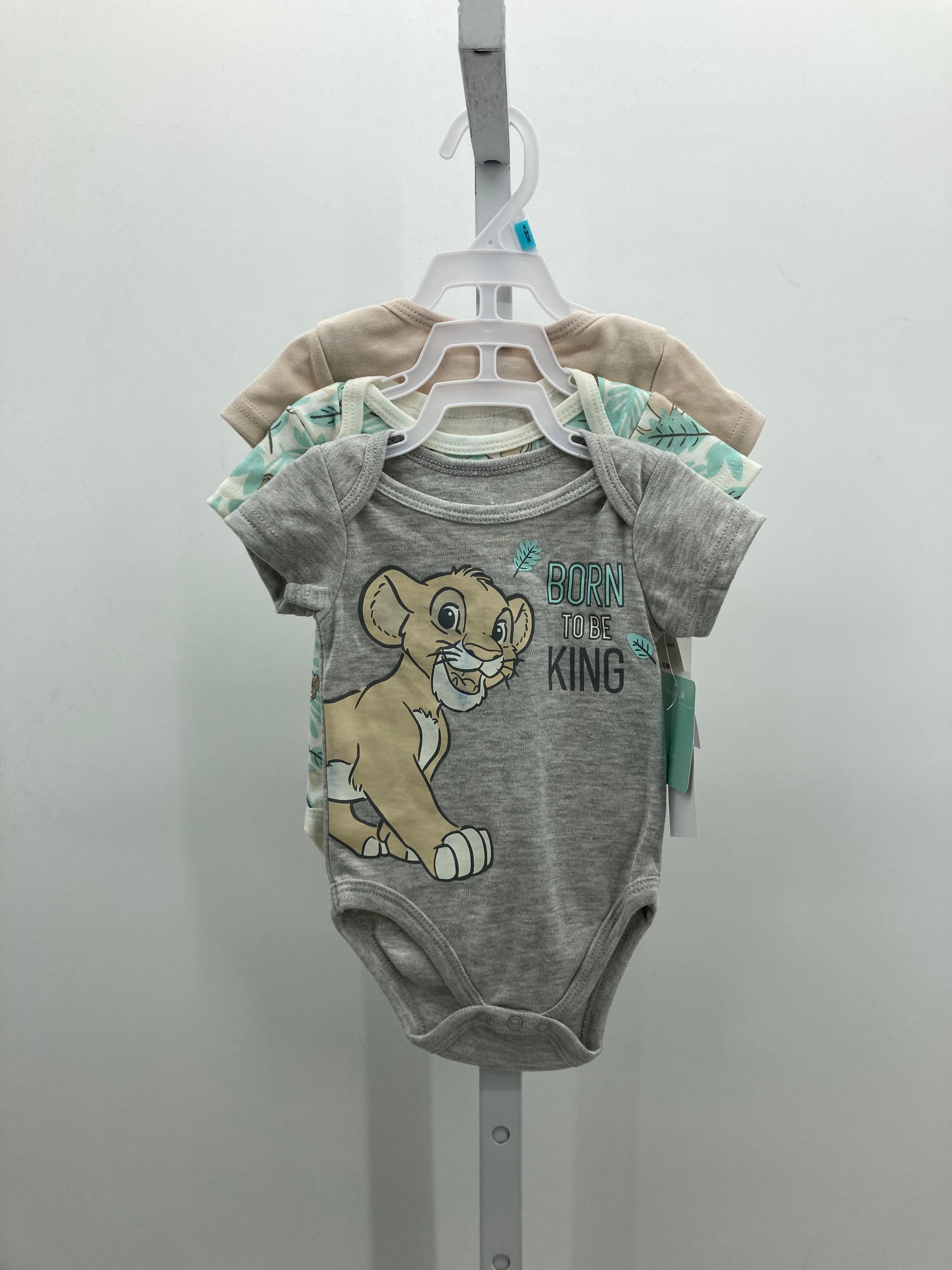 NEW THREE LION KING SHORT SLV BODY SUIT
