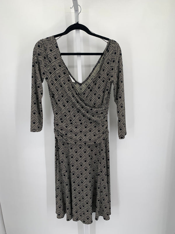 London Times Size 8 Misses 3/4 Sleeve Dress