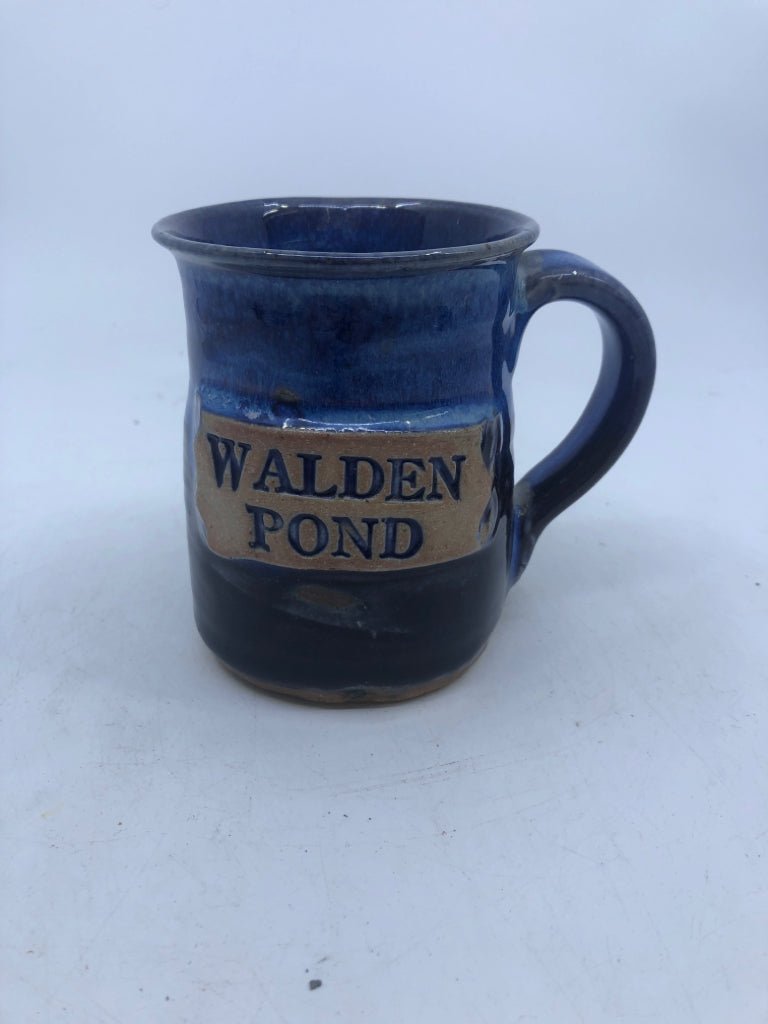 POTTERY WALDEN POND MUG.