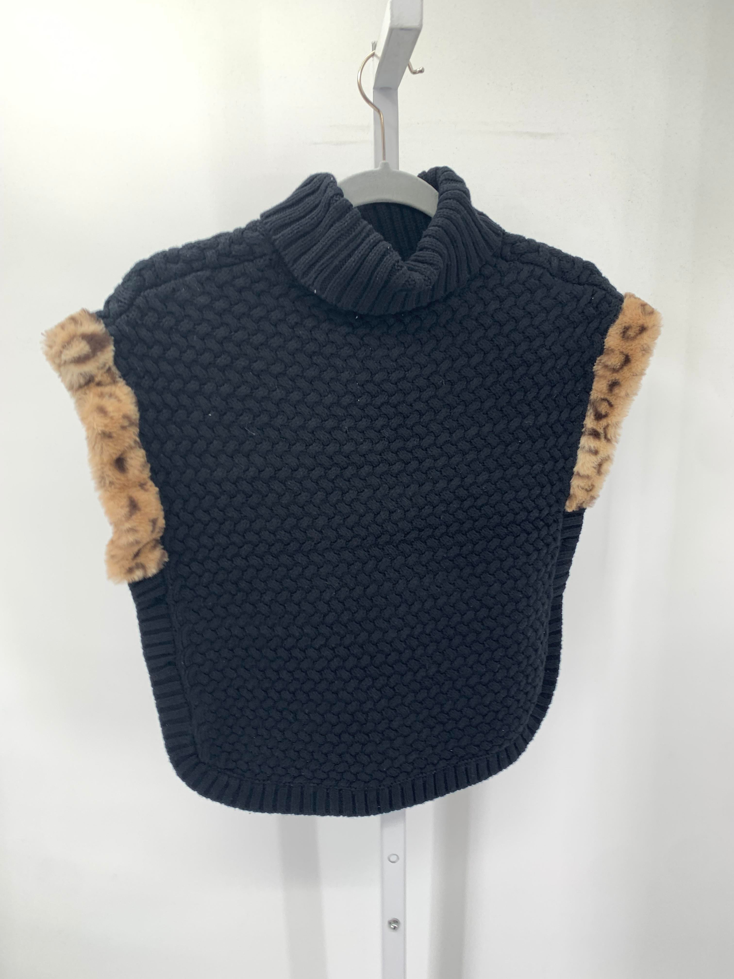 Aspen Size 10-12 Girls Short Sleeve Sweater