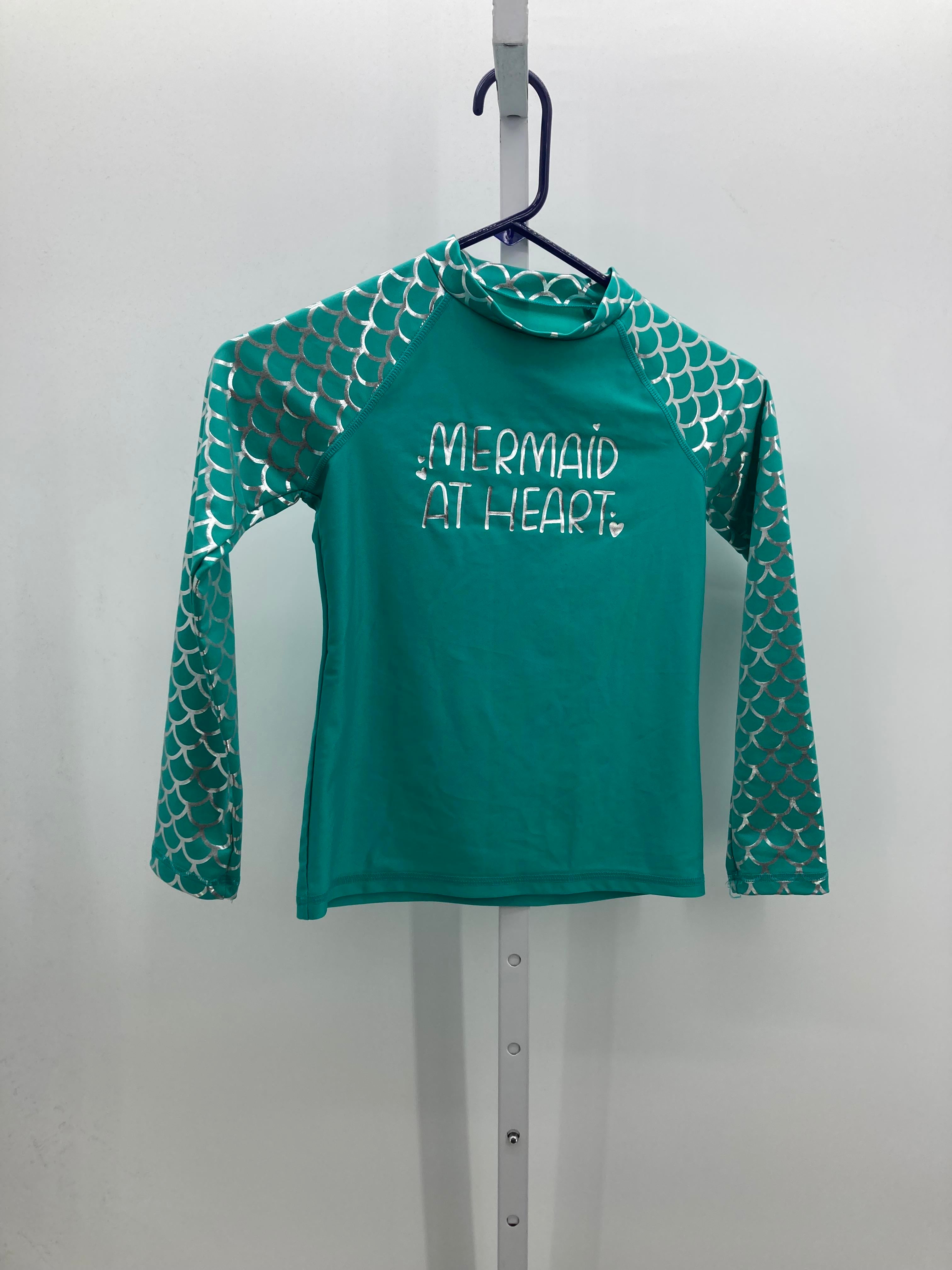 Size 7-8 Girls Swim Shirt