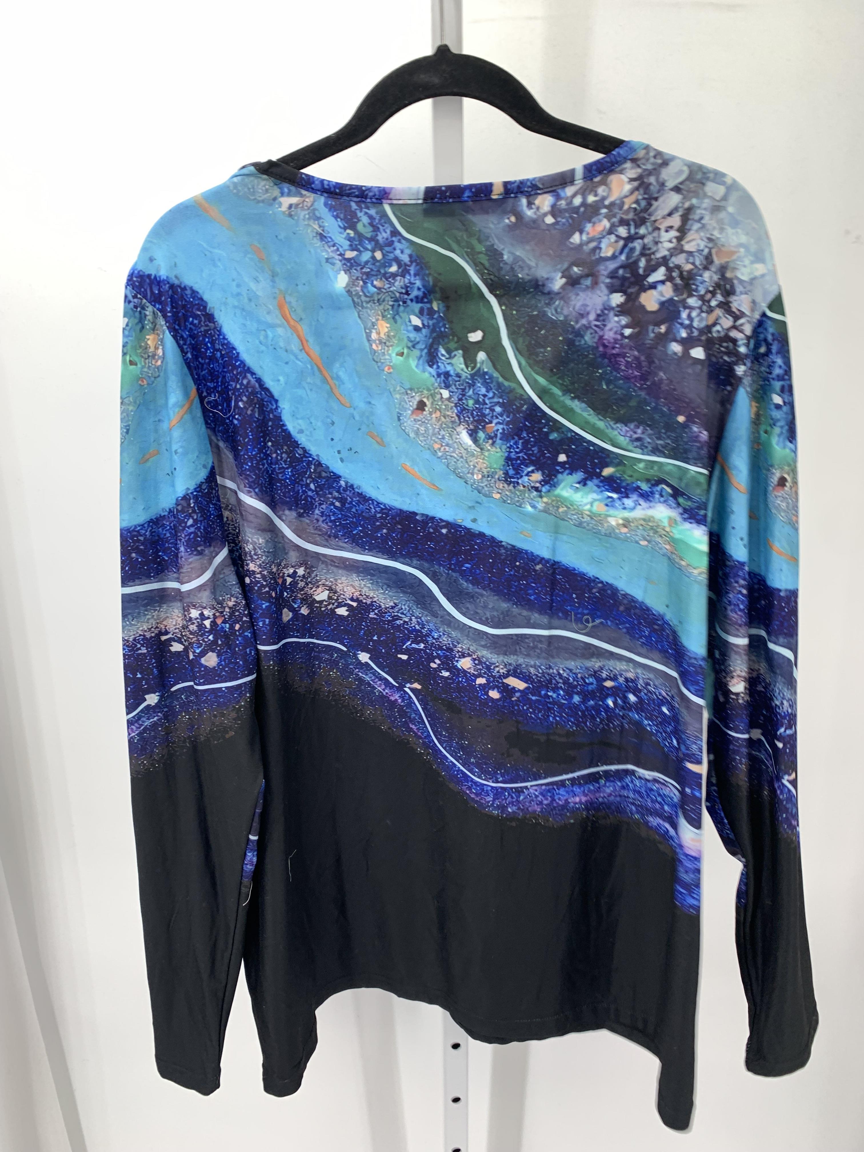 Size 3X Womens Long Sleeve Shirt