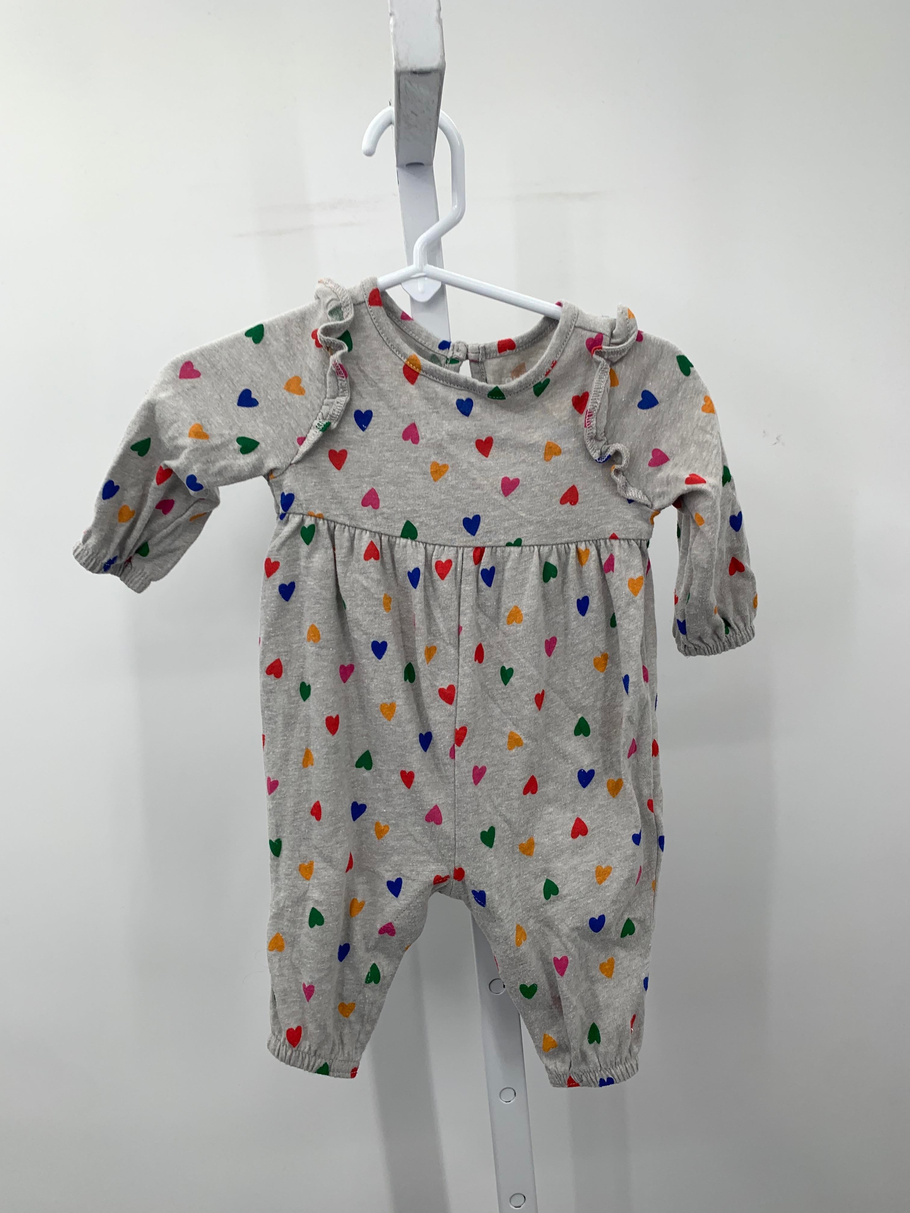 Old Navy Size 0-3 months Girls Long Slv. Romper