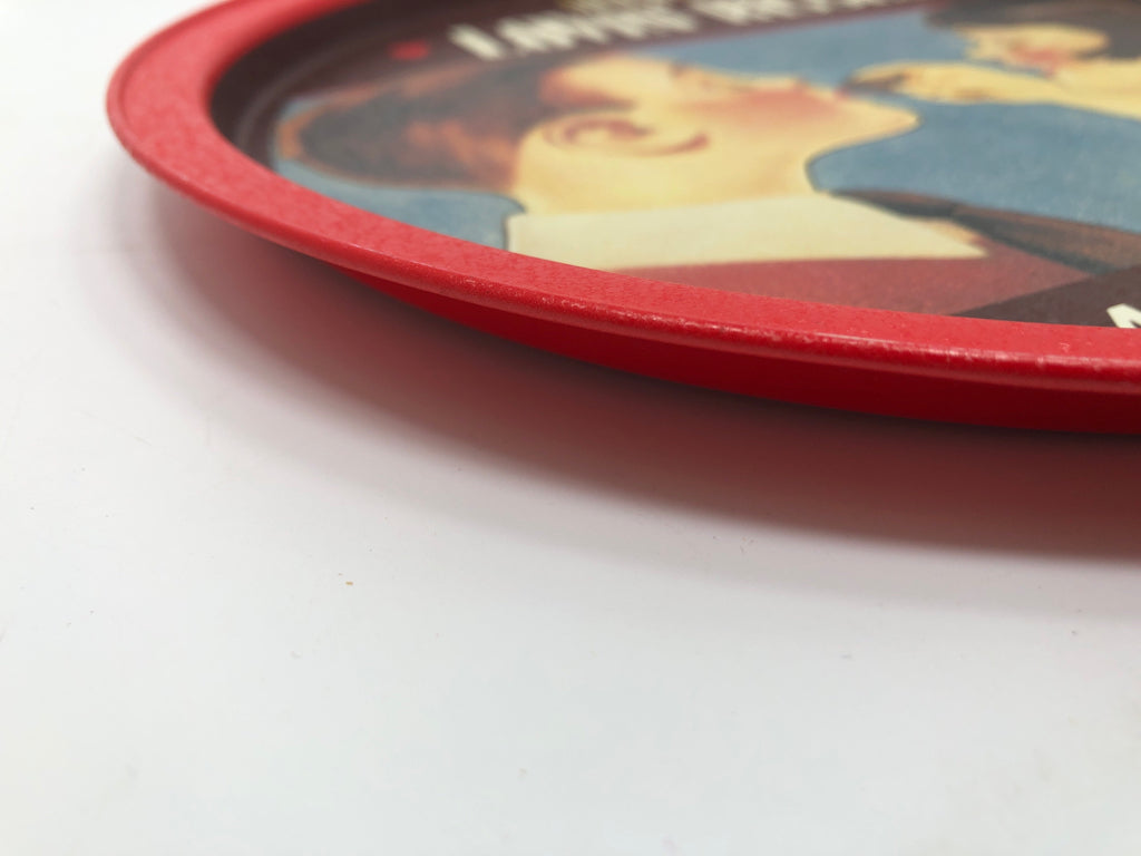 HERSHEY'S LOVIN' KISSES TIN PLATE.