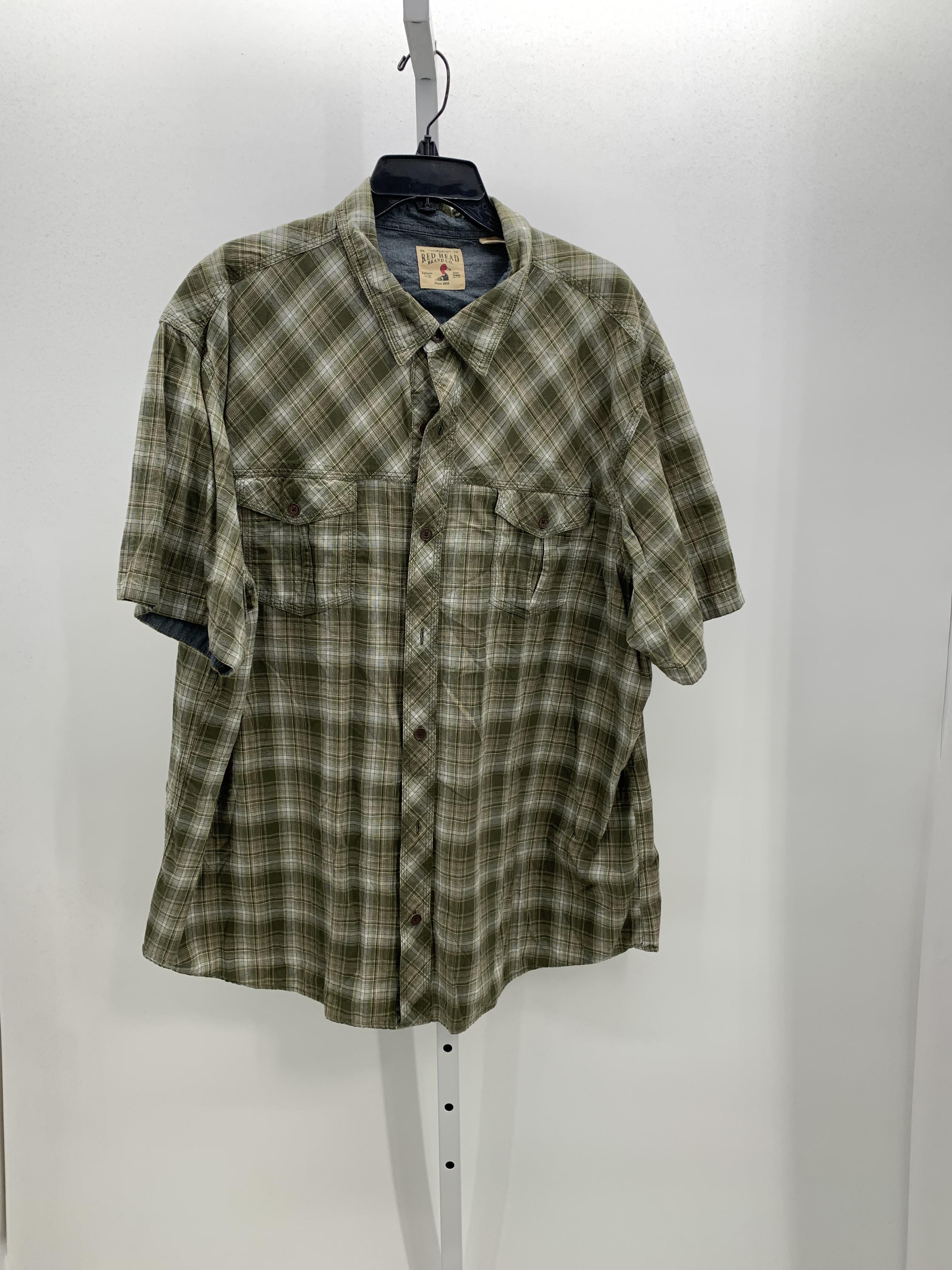 PLAID BTN DOWN