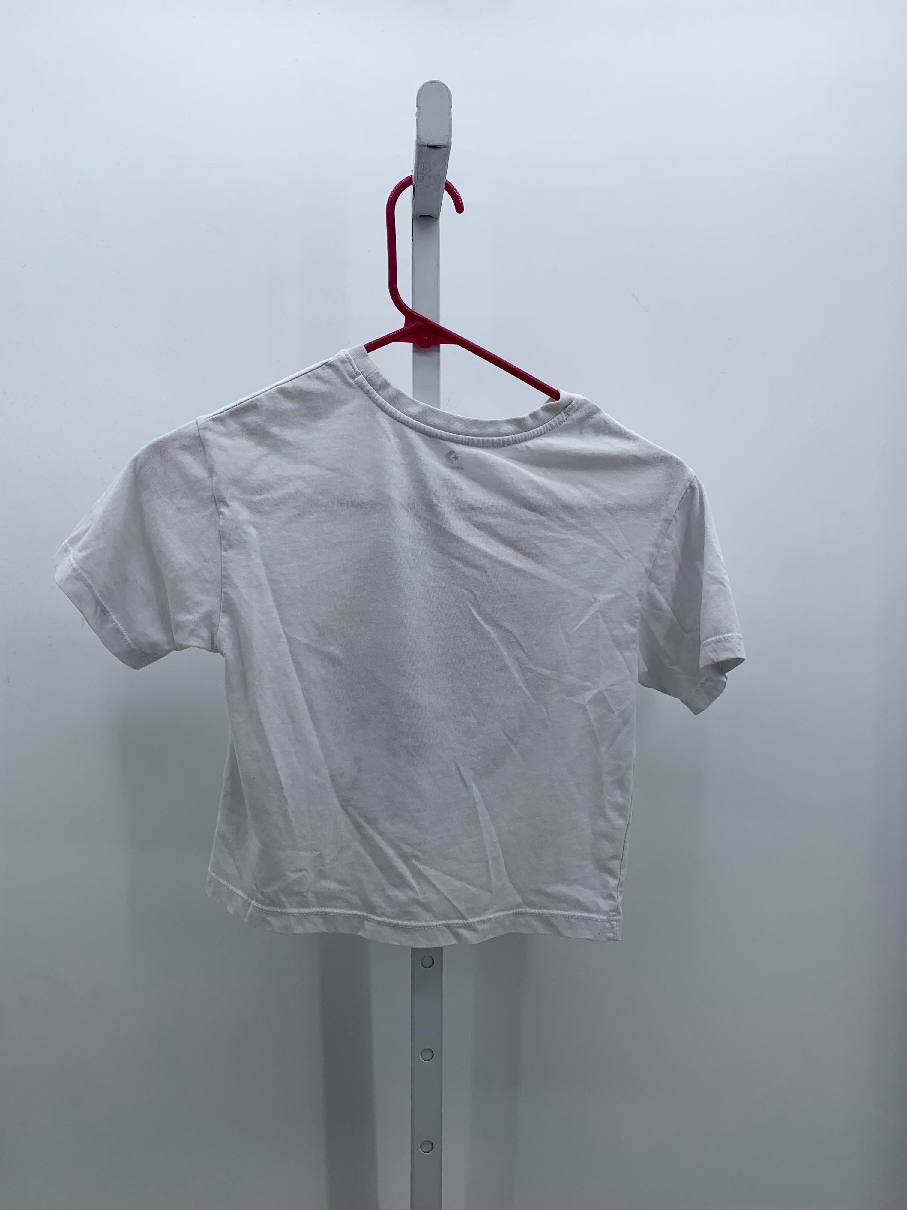 Converse Size 8-10 Girls Short Sleeve Shirt