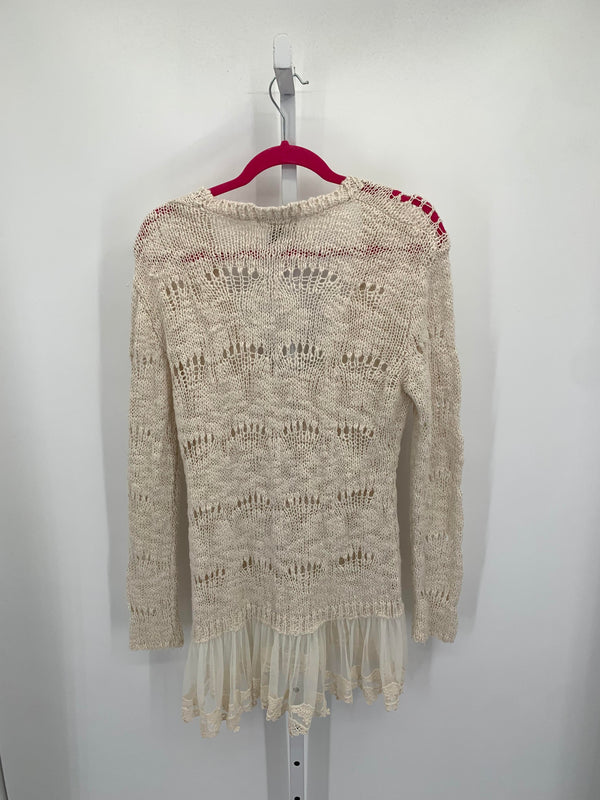 Cotton Emporium Size Small Misses Long Slv Sweater