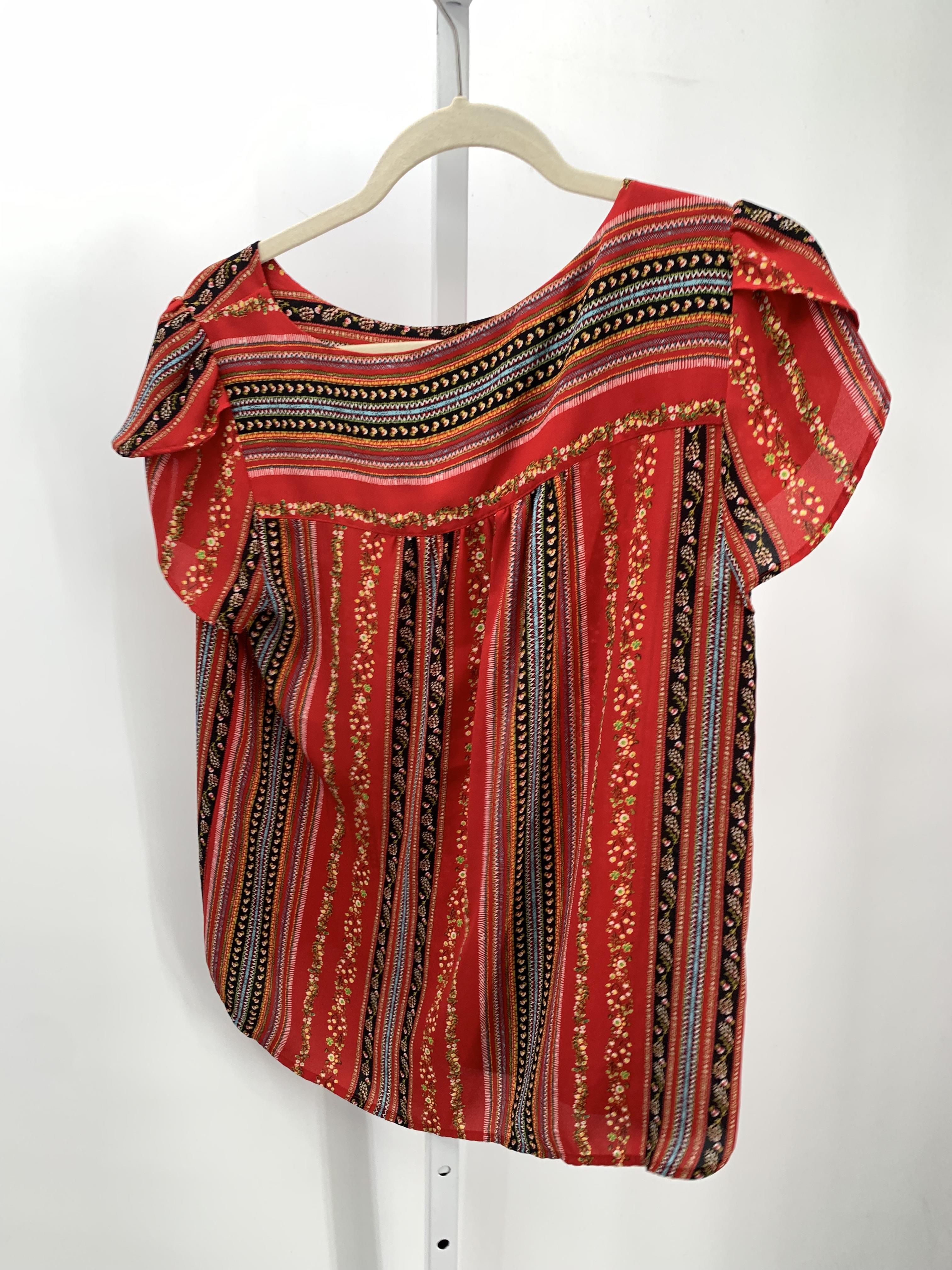 Loft Size Small Misses Short Sleeve Shirt