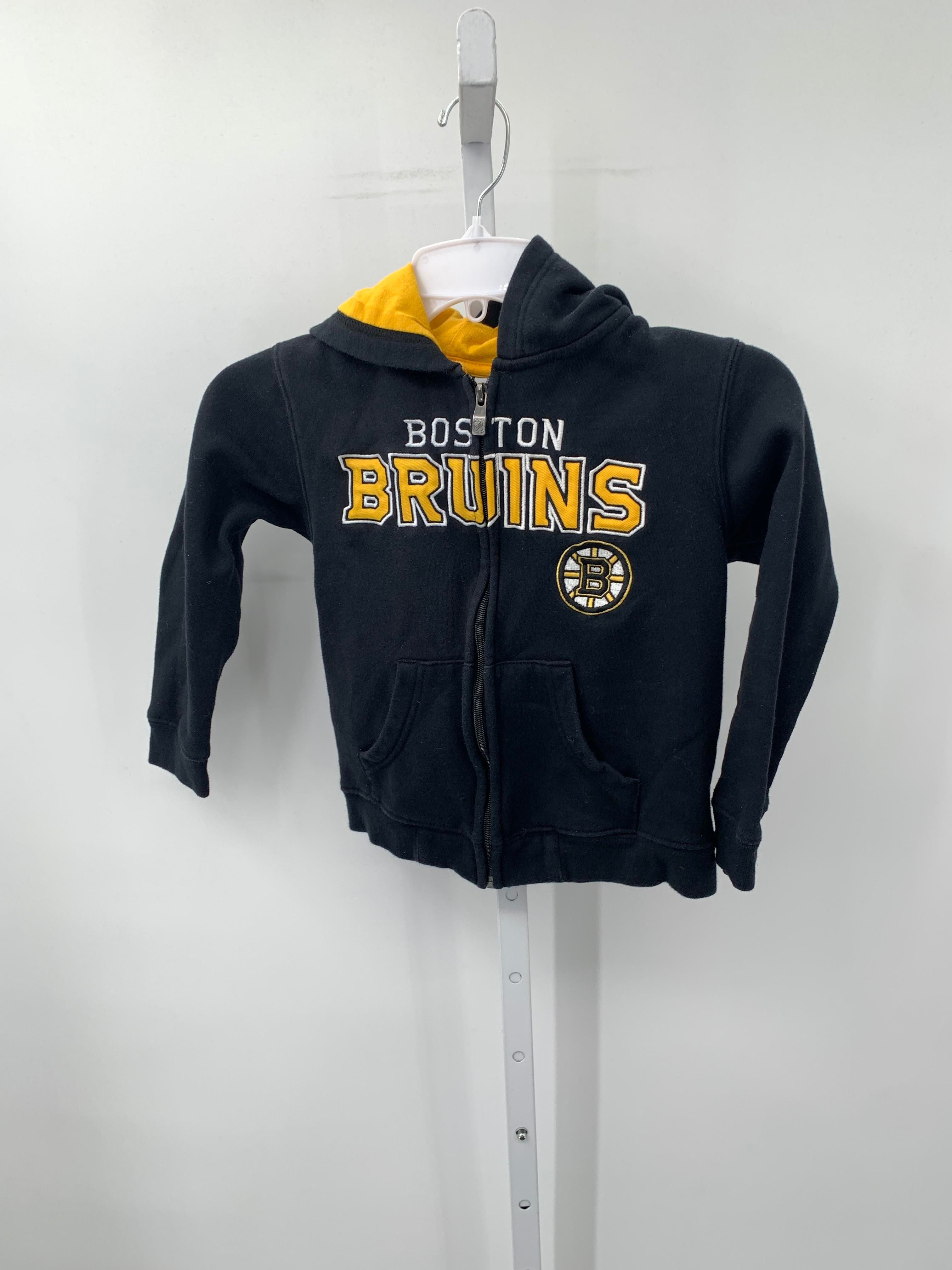 BOSTON BRUINS HOODED ZIP KNIT