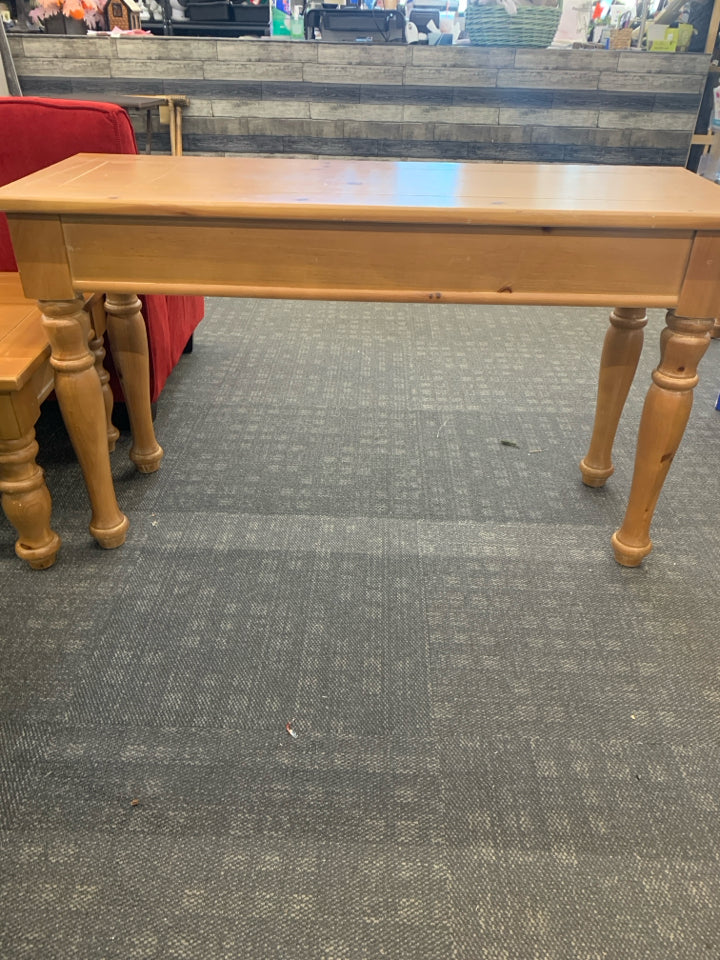 SOFA TABLE WITH DRAWER.