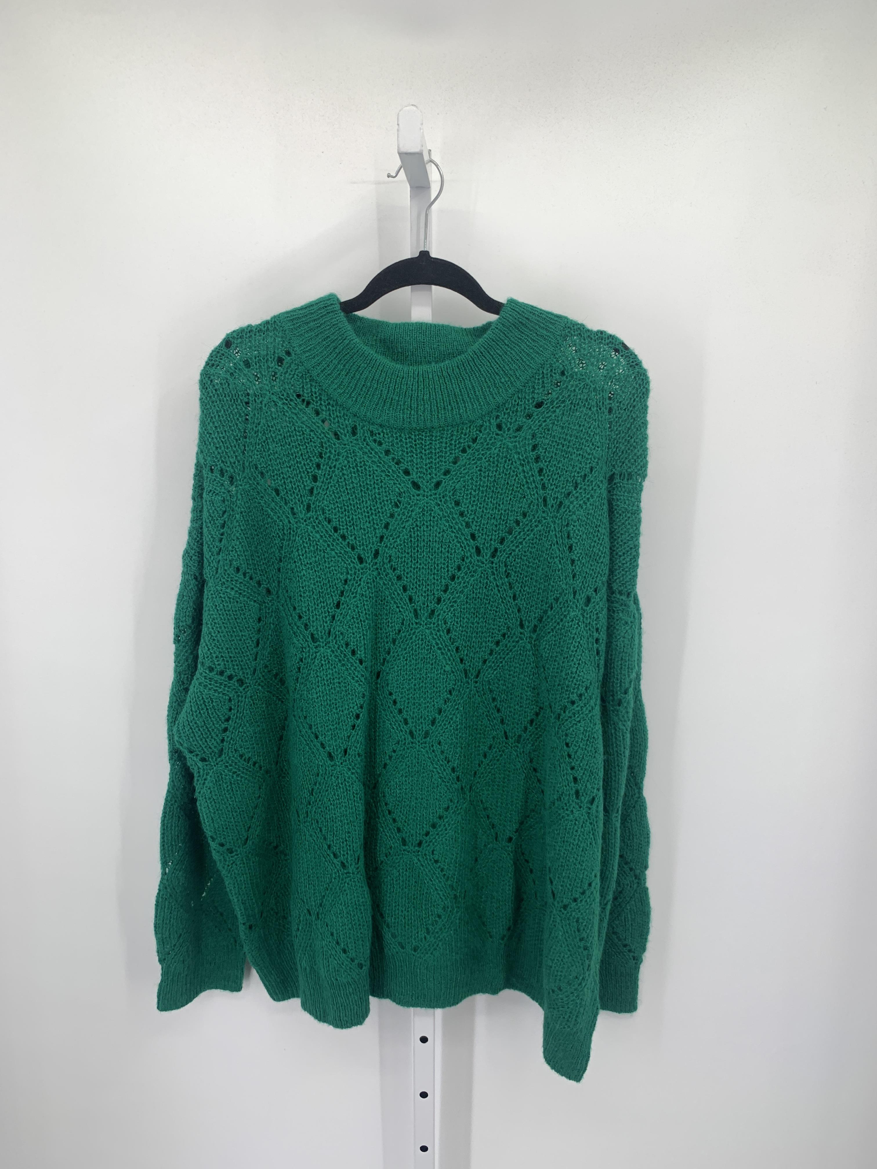 Size 22/24 W Womens Long Slv Sweater