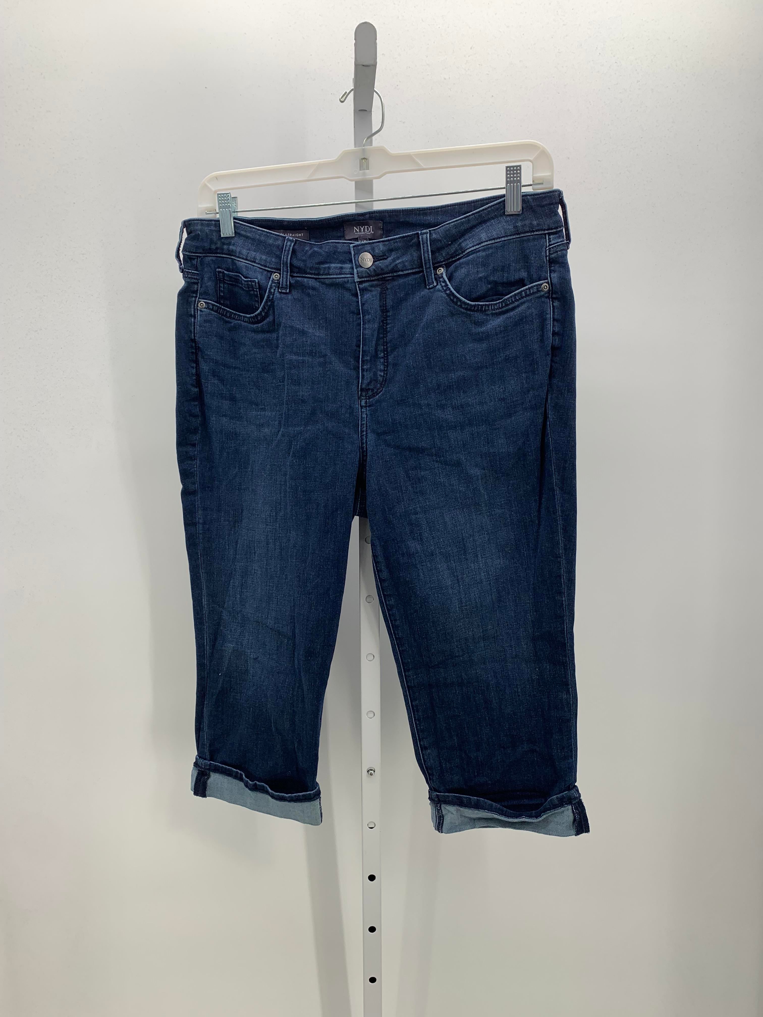 NYDJ Size 16 Petite Petite Cropped Pants