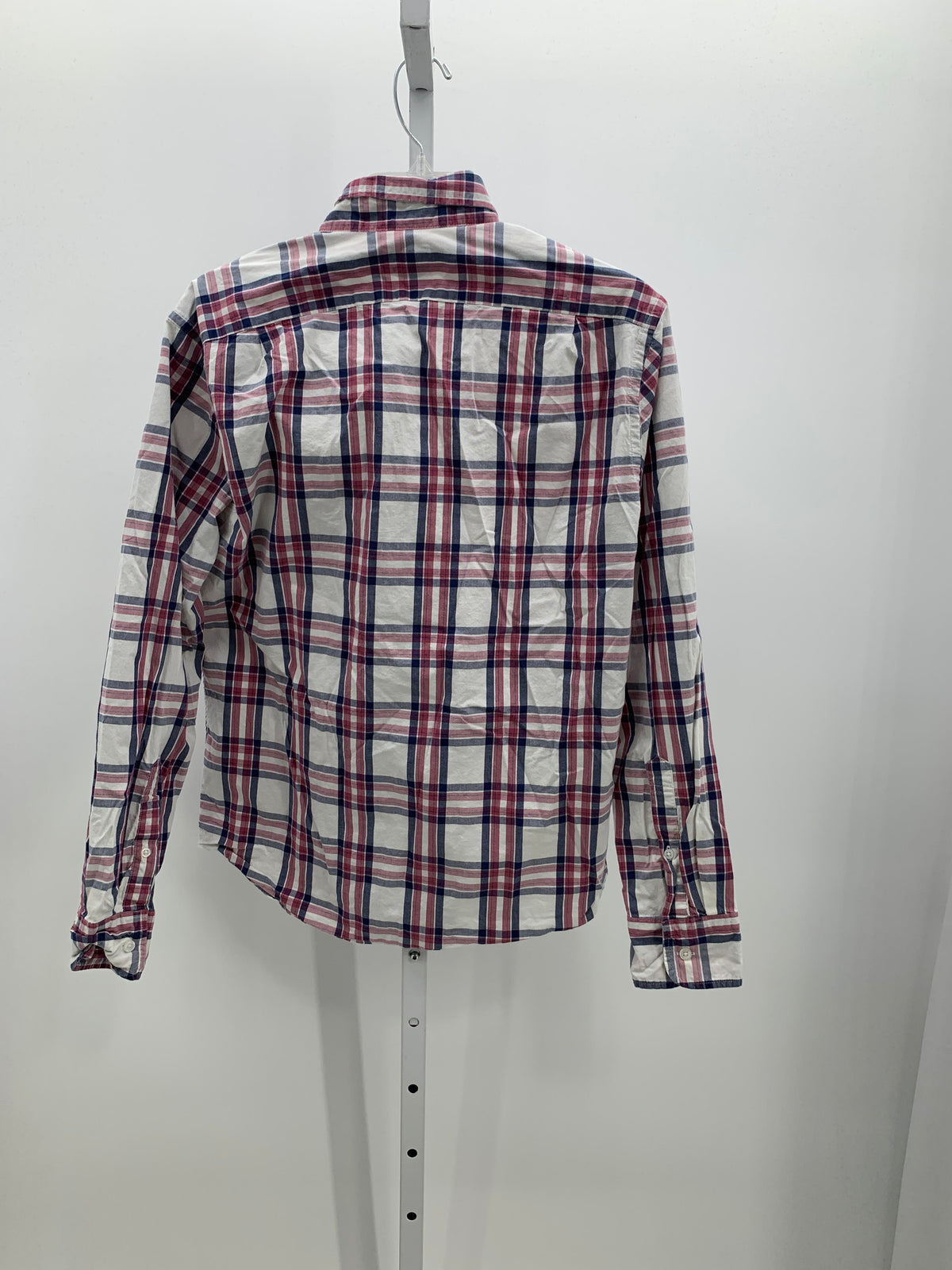 NAVY PURPLE PLAID