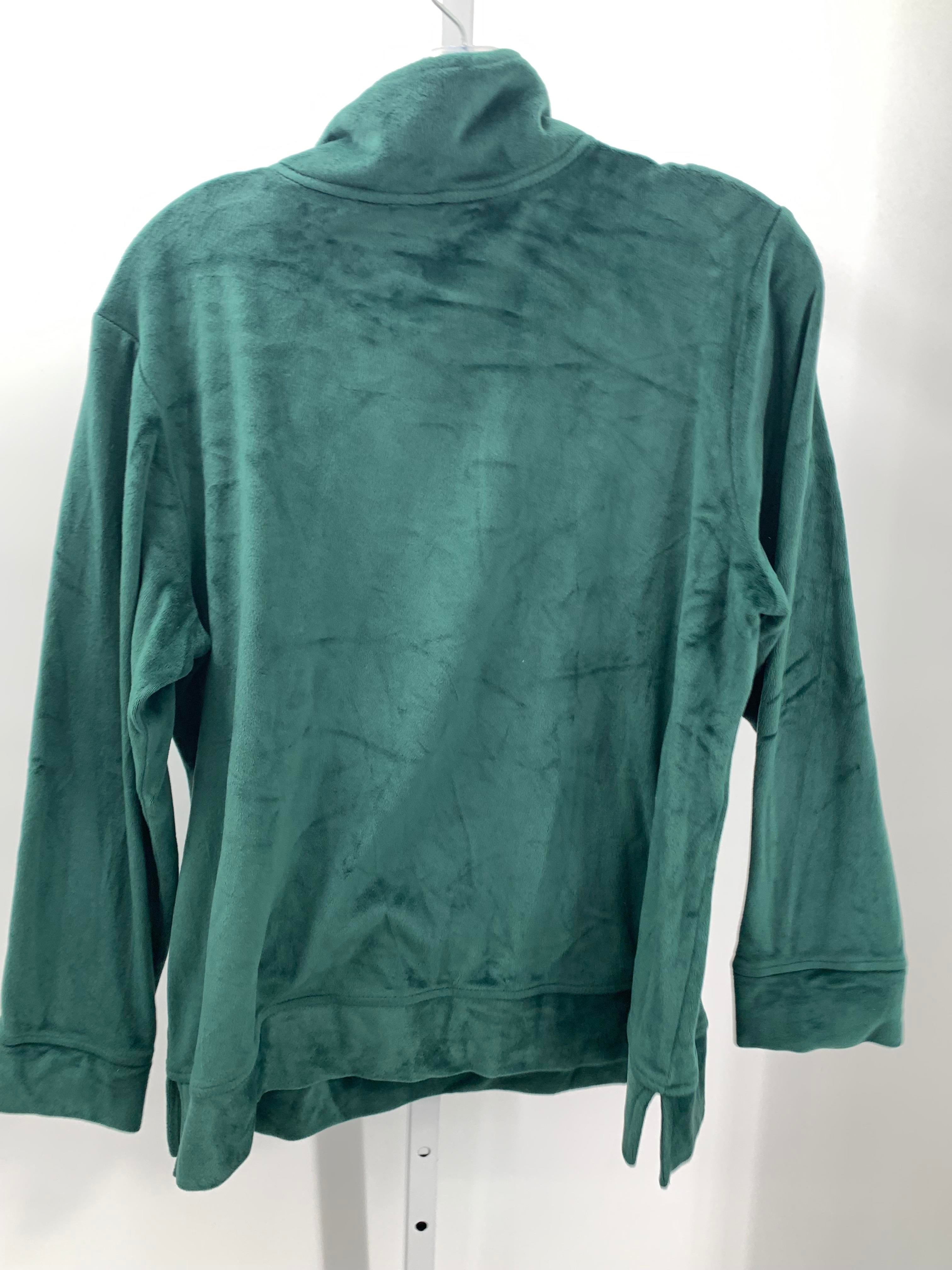 Croft & Barrow Size Large Misses Long Sleeve Shirt