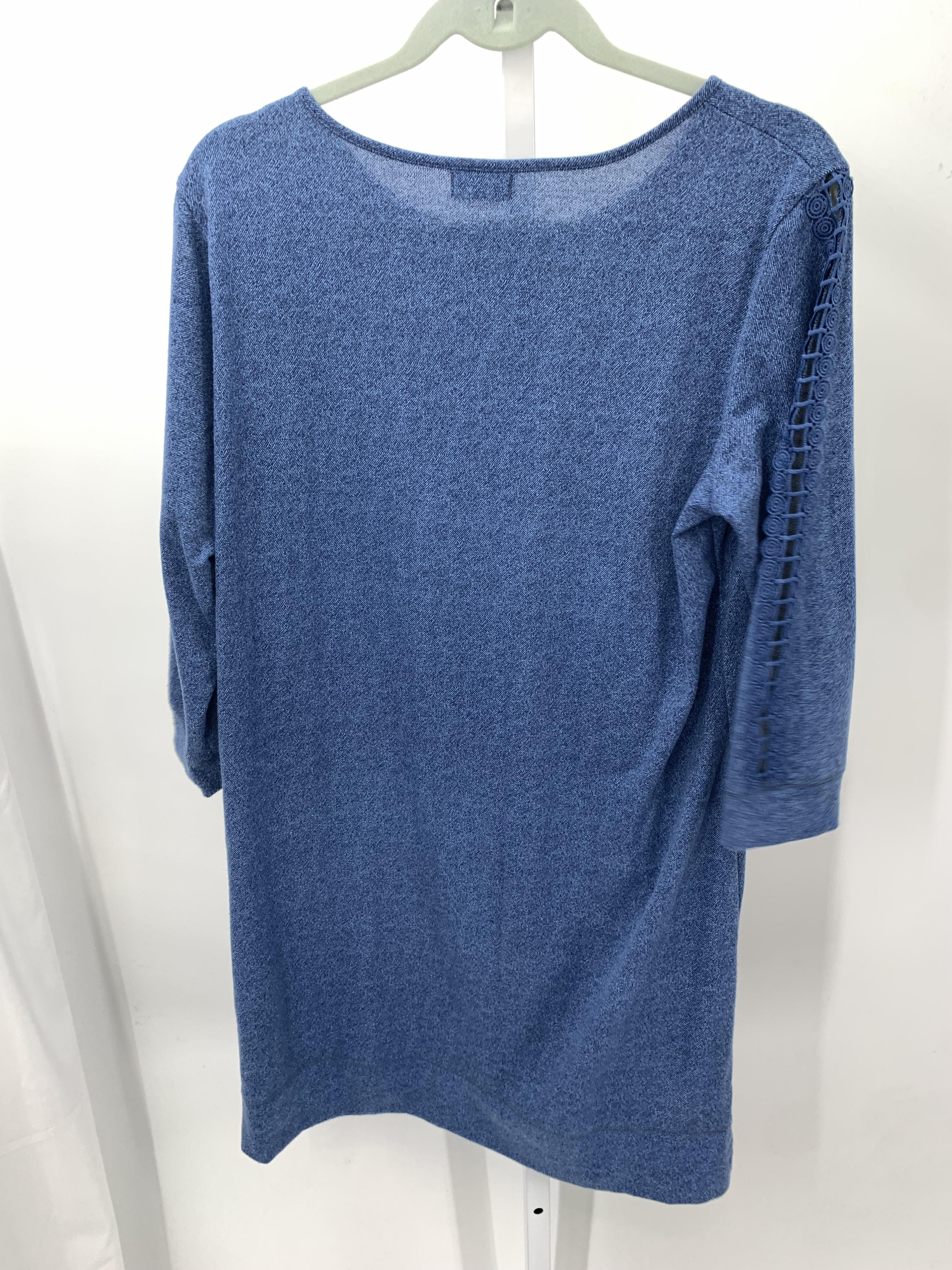 Tacera Size Large Misses 3/4 Sleeve Dress