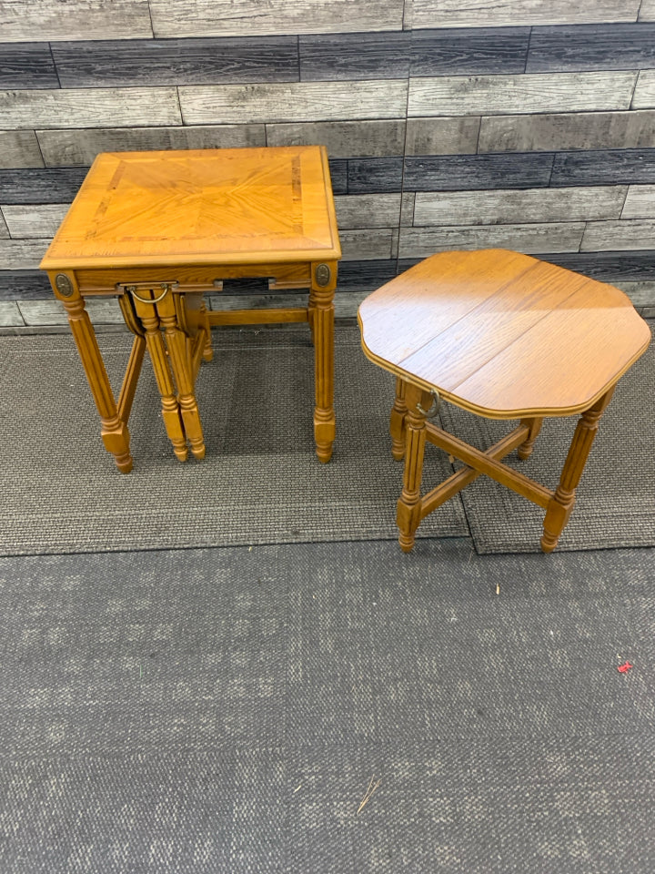 END TABLE W HIDDEN 2 SMALLER TABLES.