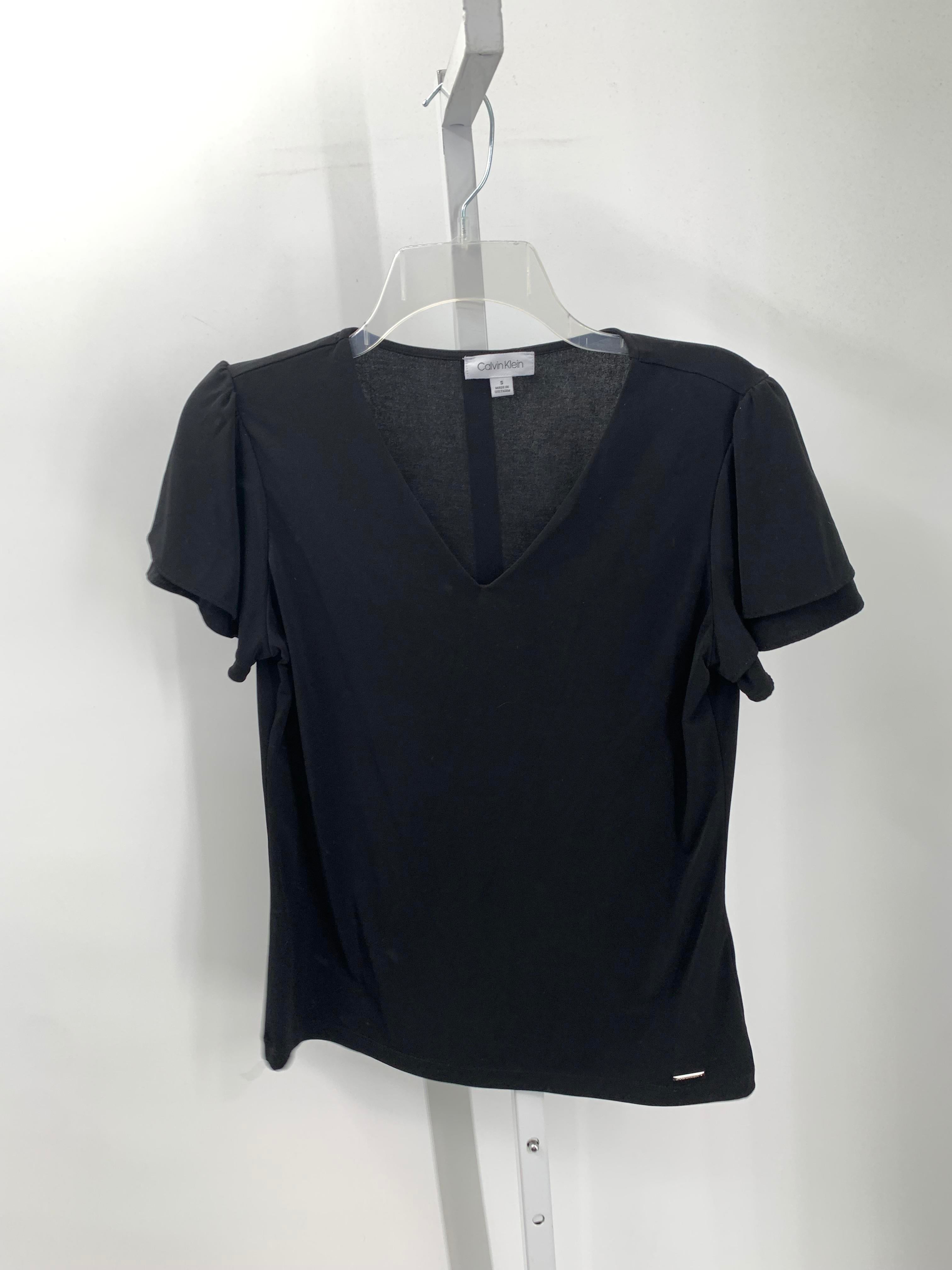 Calvin Klein Size Small Misses Short Sleeve Shirt