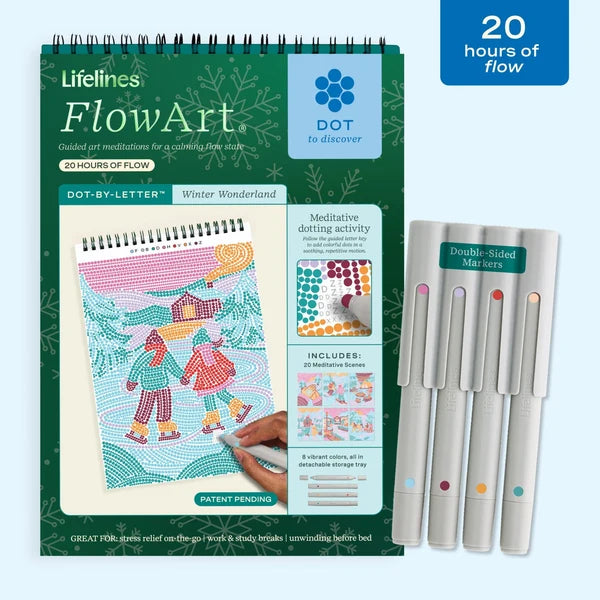 New FlowArt® - Dot-By-Letter, Winter Wonderland