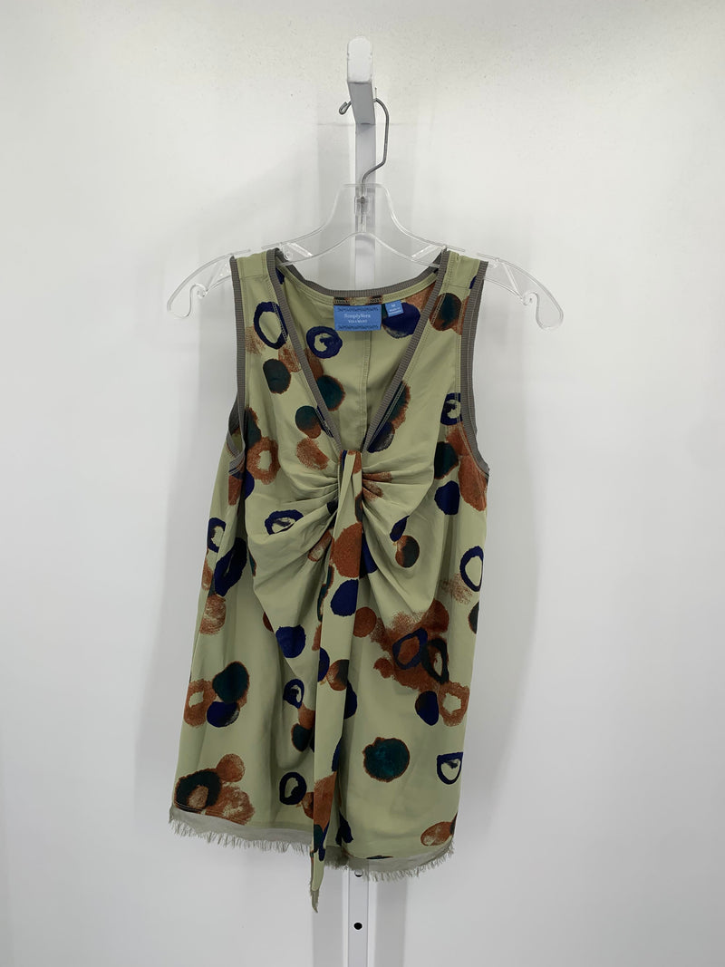 Vera Wang Size Medium Misses Sleeveless Shirt