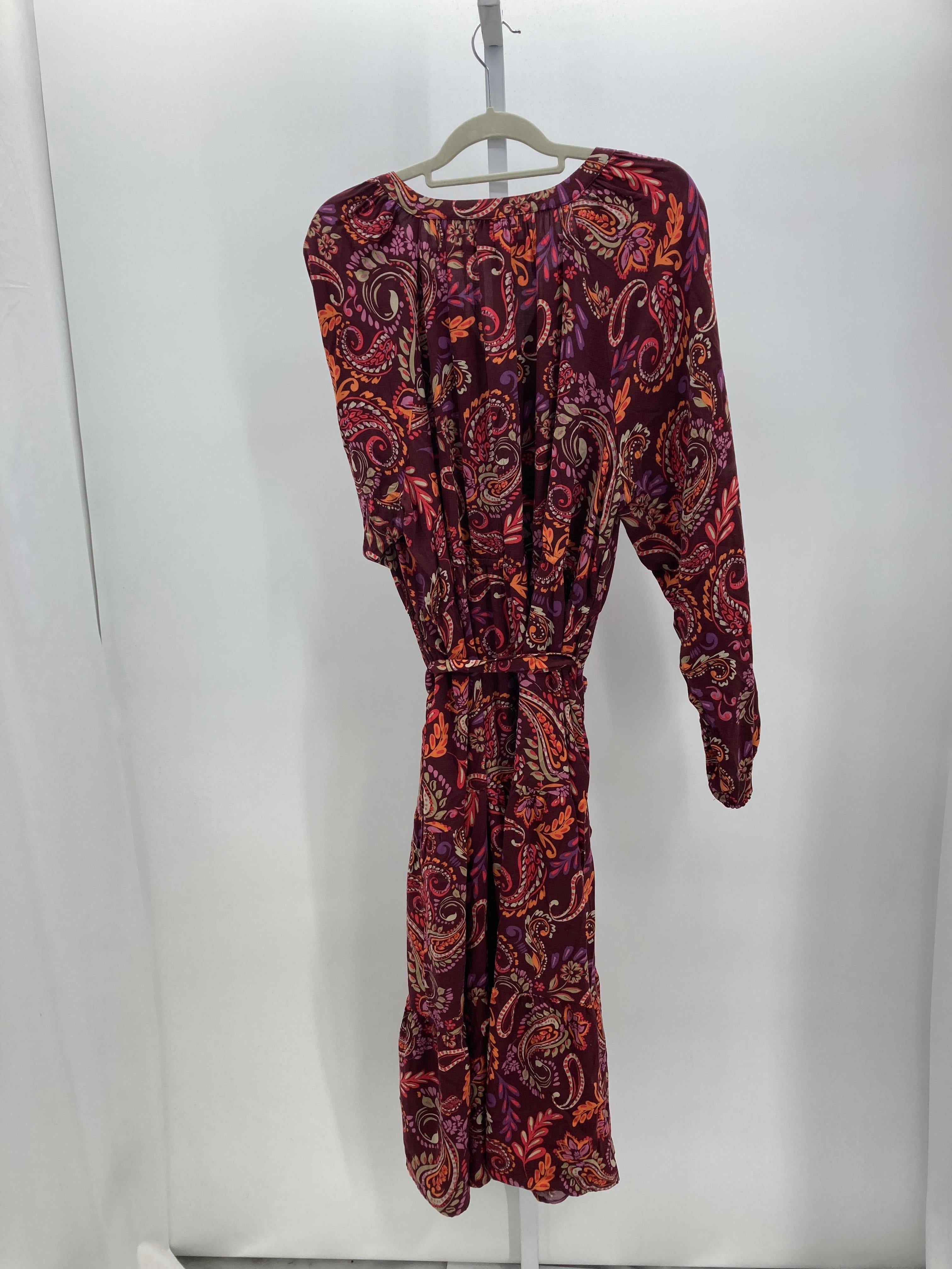 St. Johns Bay Size 1X Womens Long Sleeve Dress