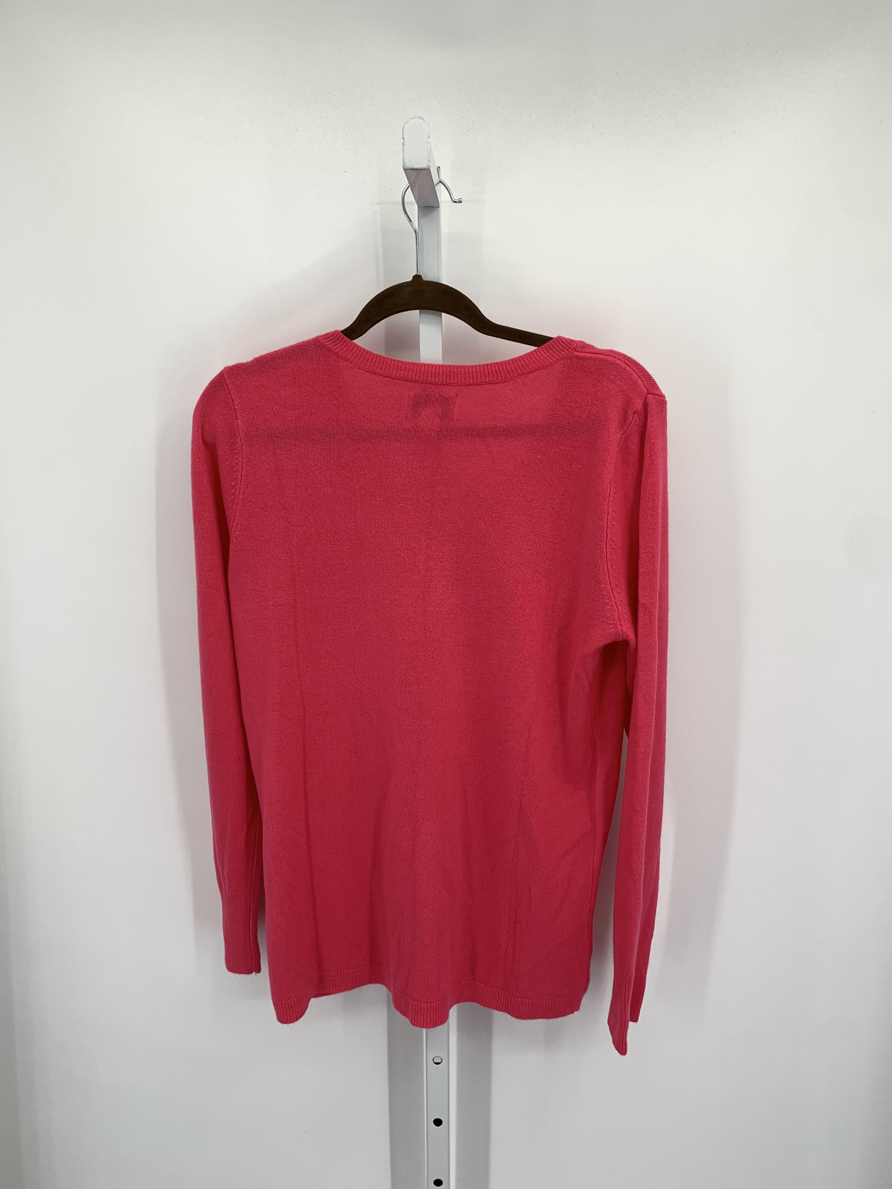 Croft & Barrow Size Medium Misses Long Slv Sweater