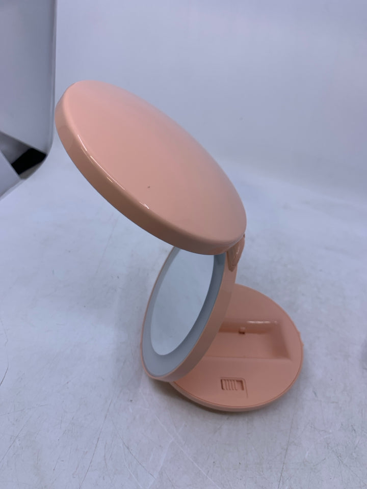 Zadro Lighted Travel Makeup Mirror Handheld