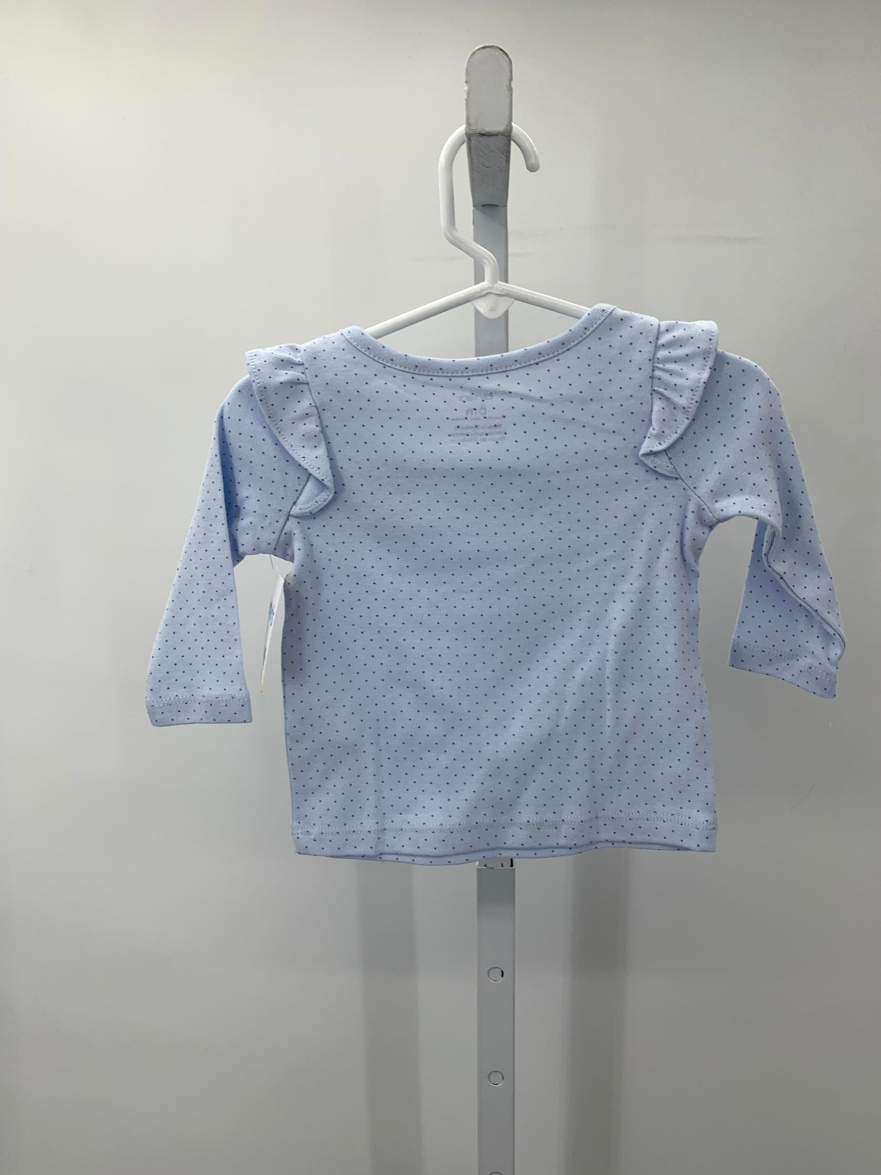 Carters Size 6 Months Girls Long Sleeve Shirt