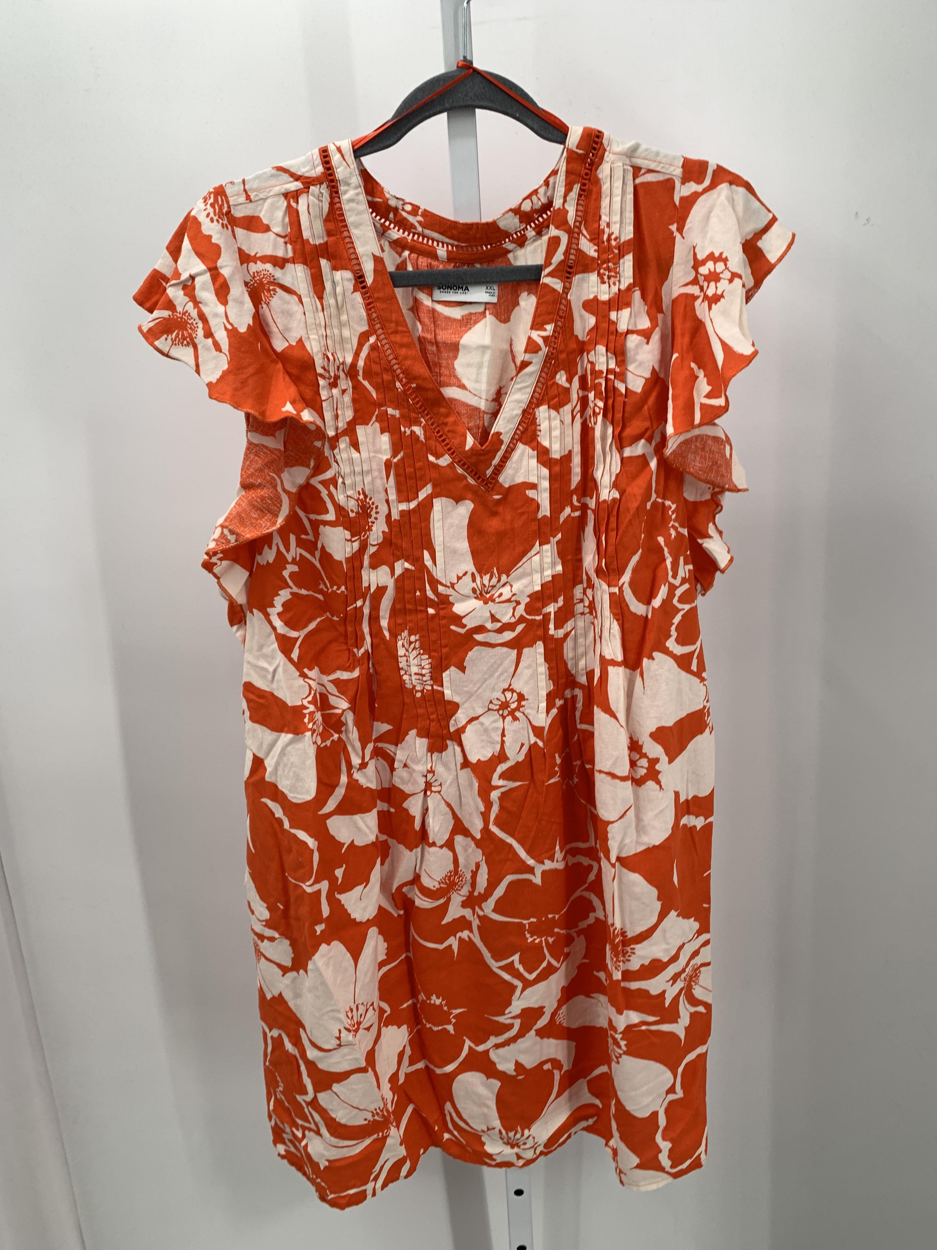 Sonoma Size XXL Misses Short Sleeve Dress