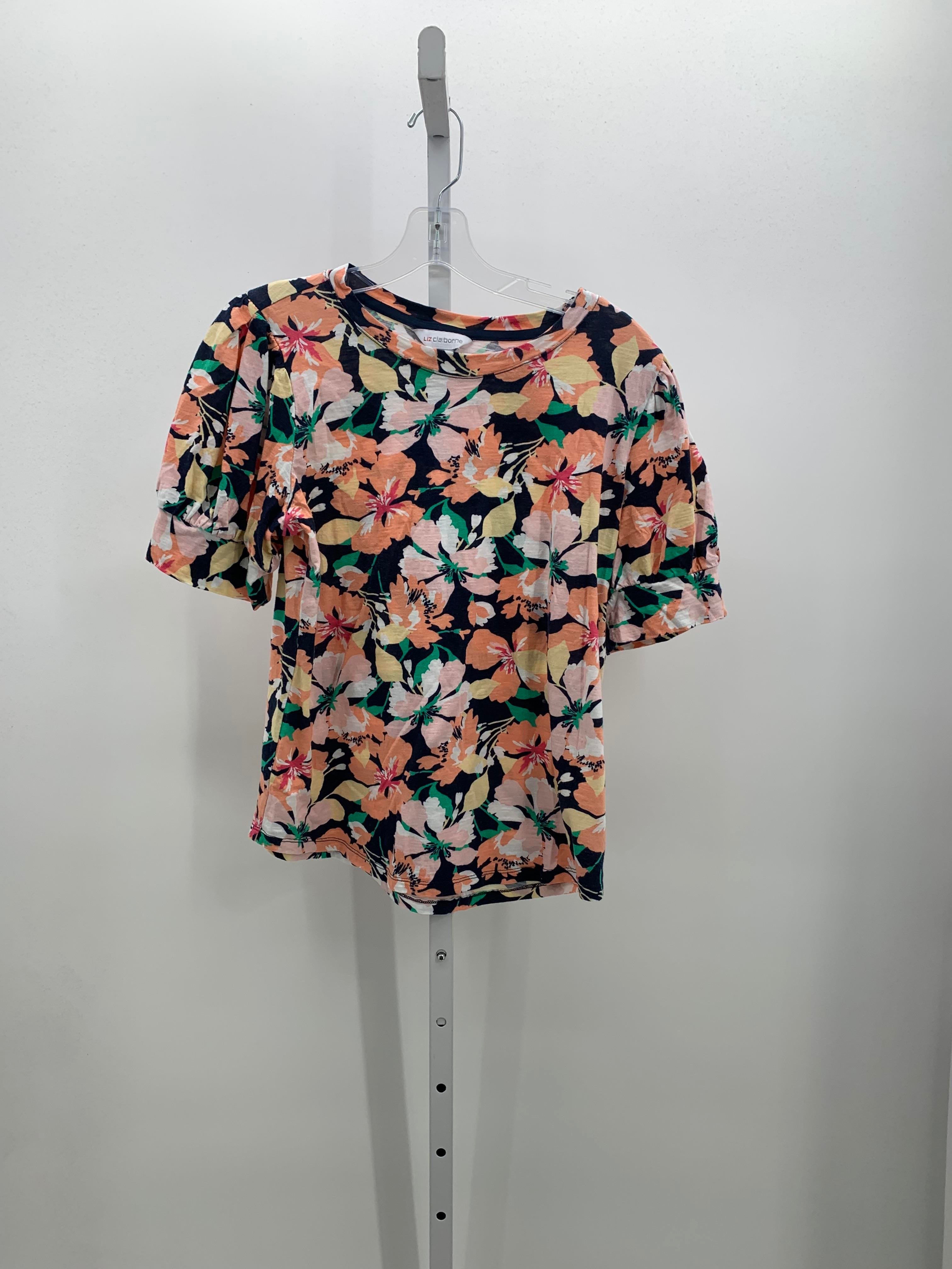 Liz Claiborne Size Medium Misses Short Sleeve Shirt