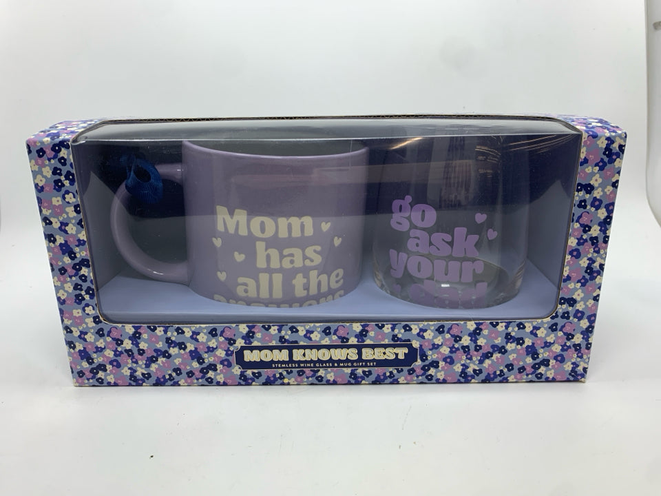 MOM KNOWS BEST GIFT SET