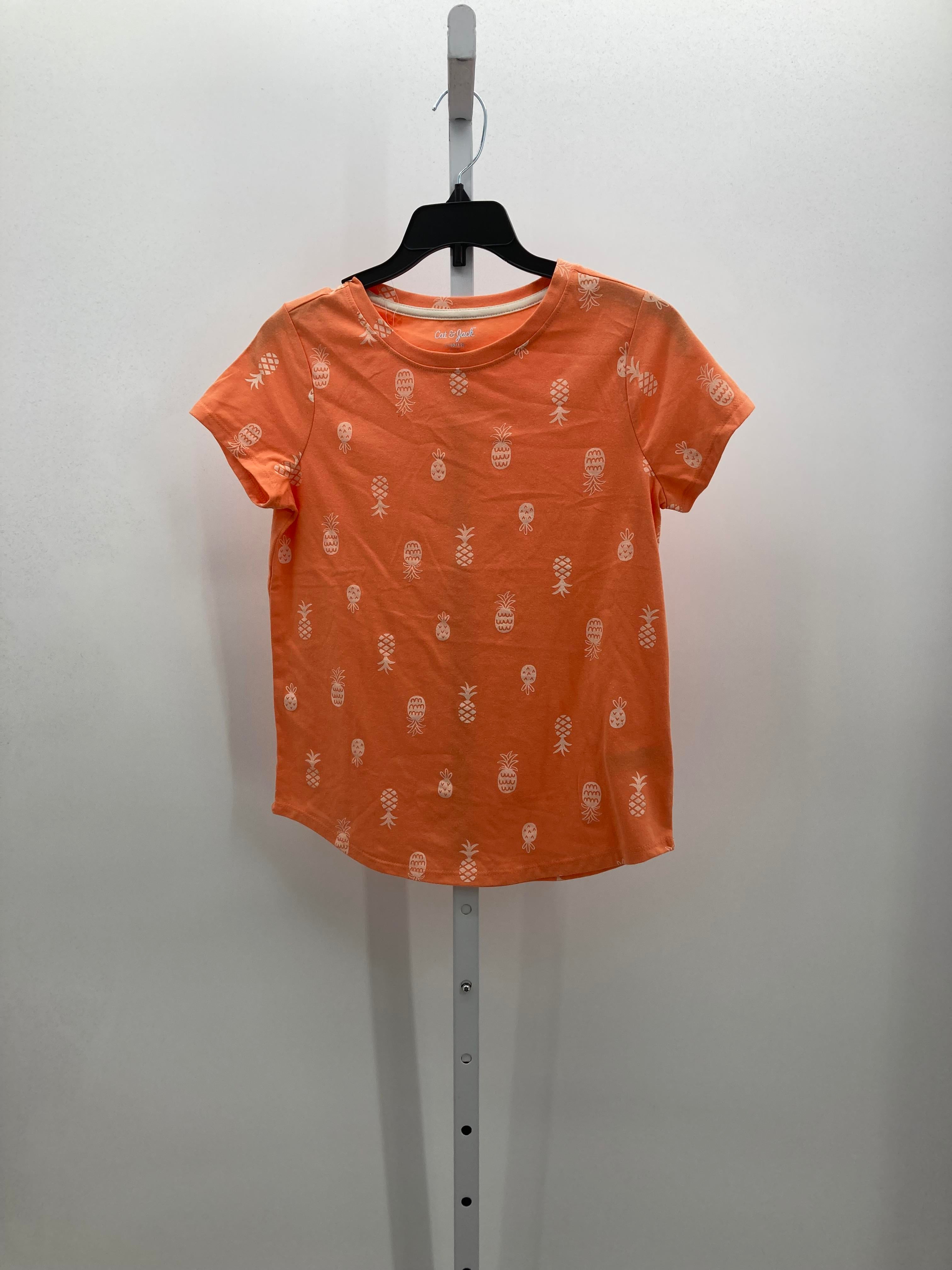 Cat & Jack Size 10-12 Girls Short Sleeve Shirt