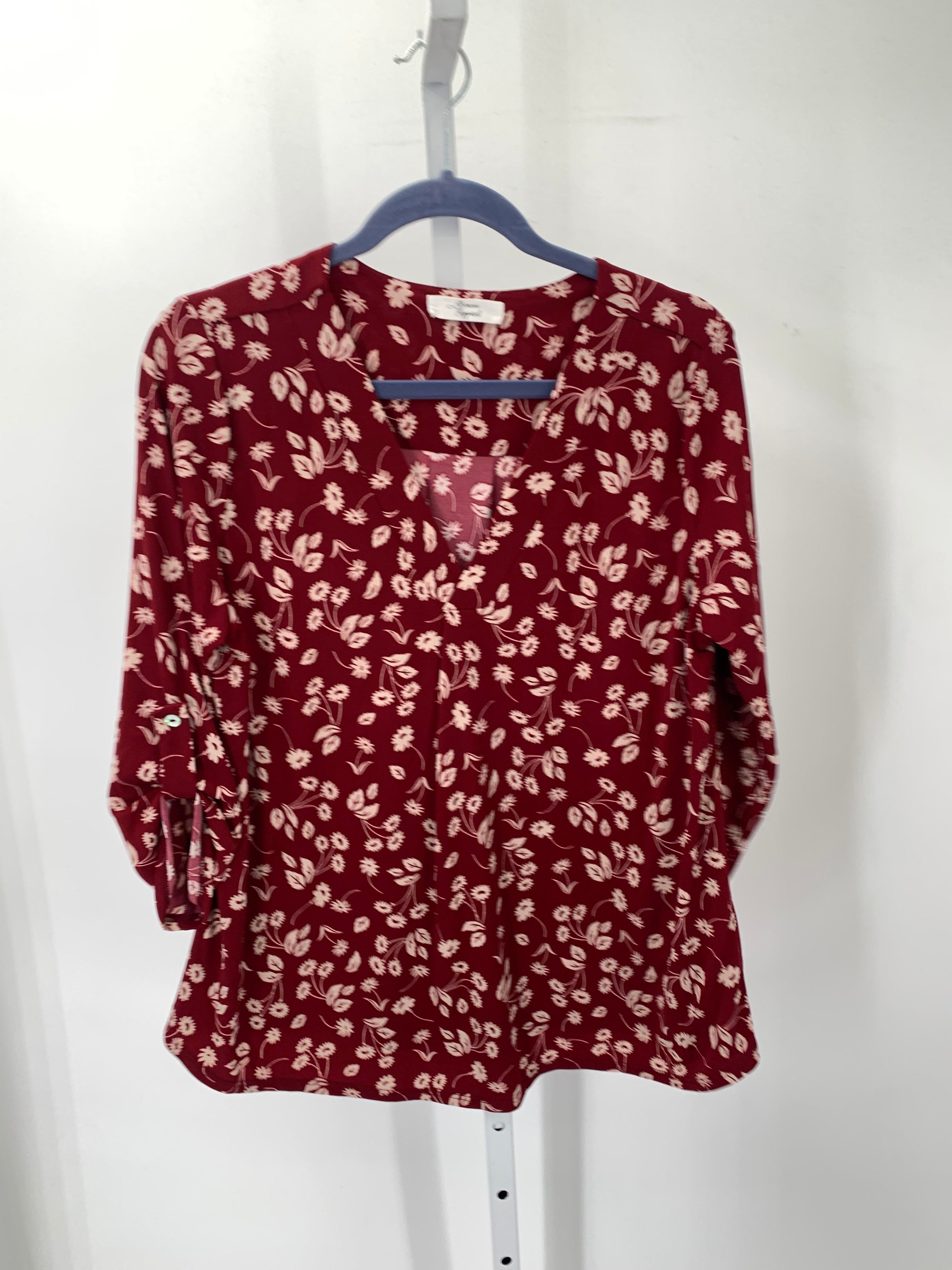 Size Large Misses 3/4 Sleeve Shirt