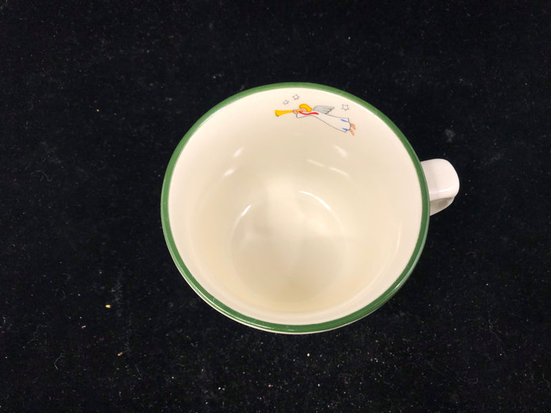 8PC PFALTZGRAFF BARN CUPS AND SAUCER SET.