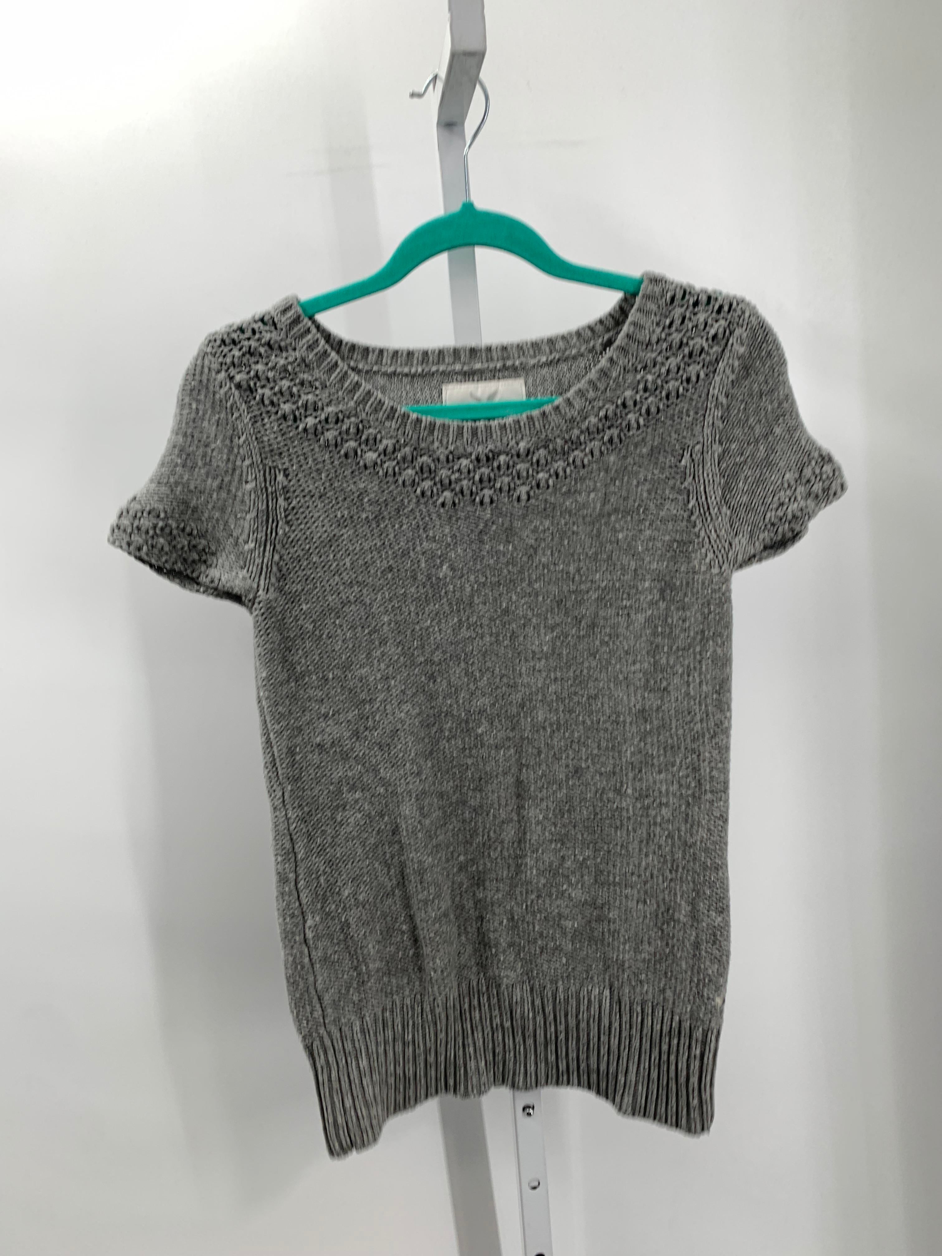 American Eagle Size Medium Juniors Short Sleeve Sweater