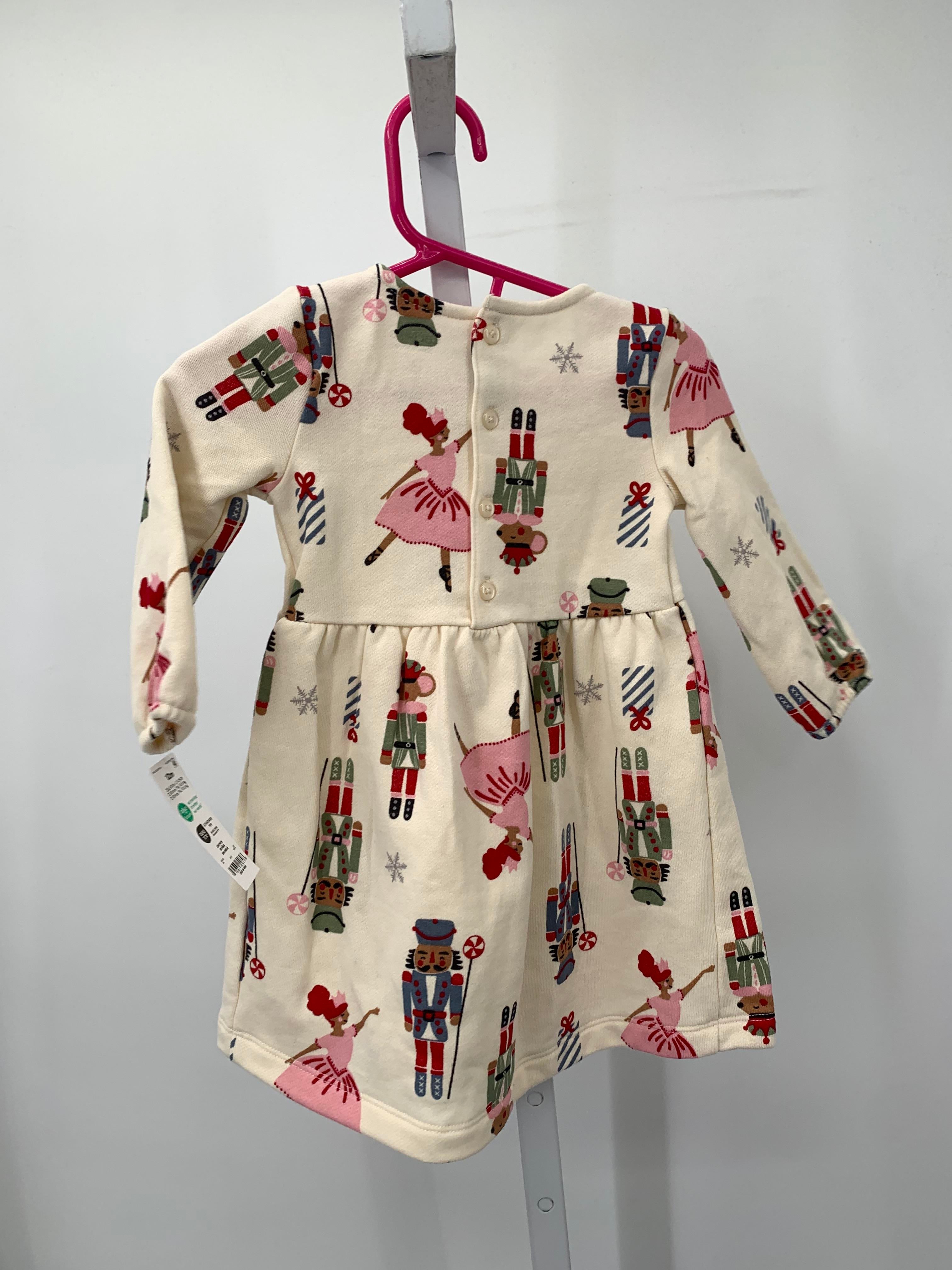 NEW LONG SLV DRESS THE NUTCRACKER