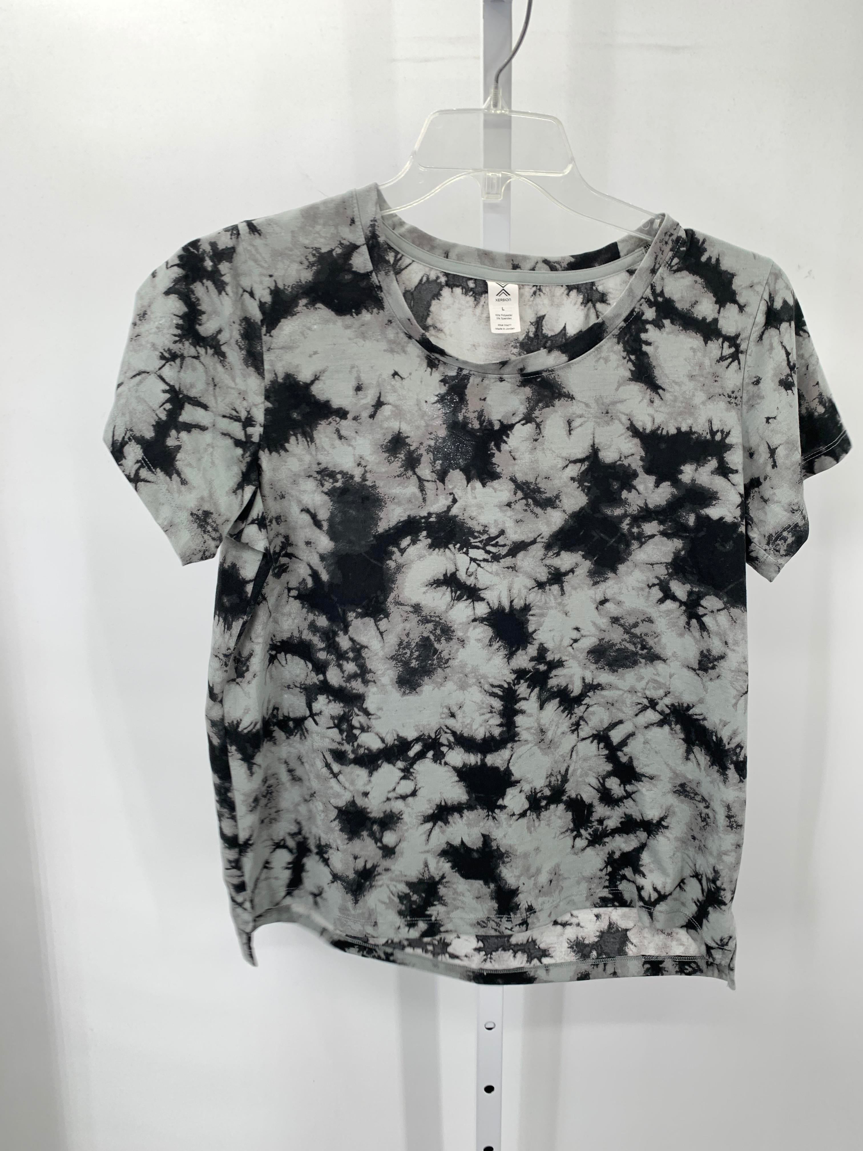 Xersion Size Large Misses Short Sleeve Shirt