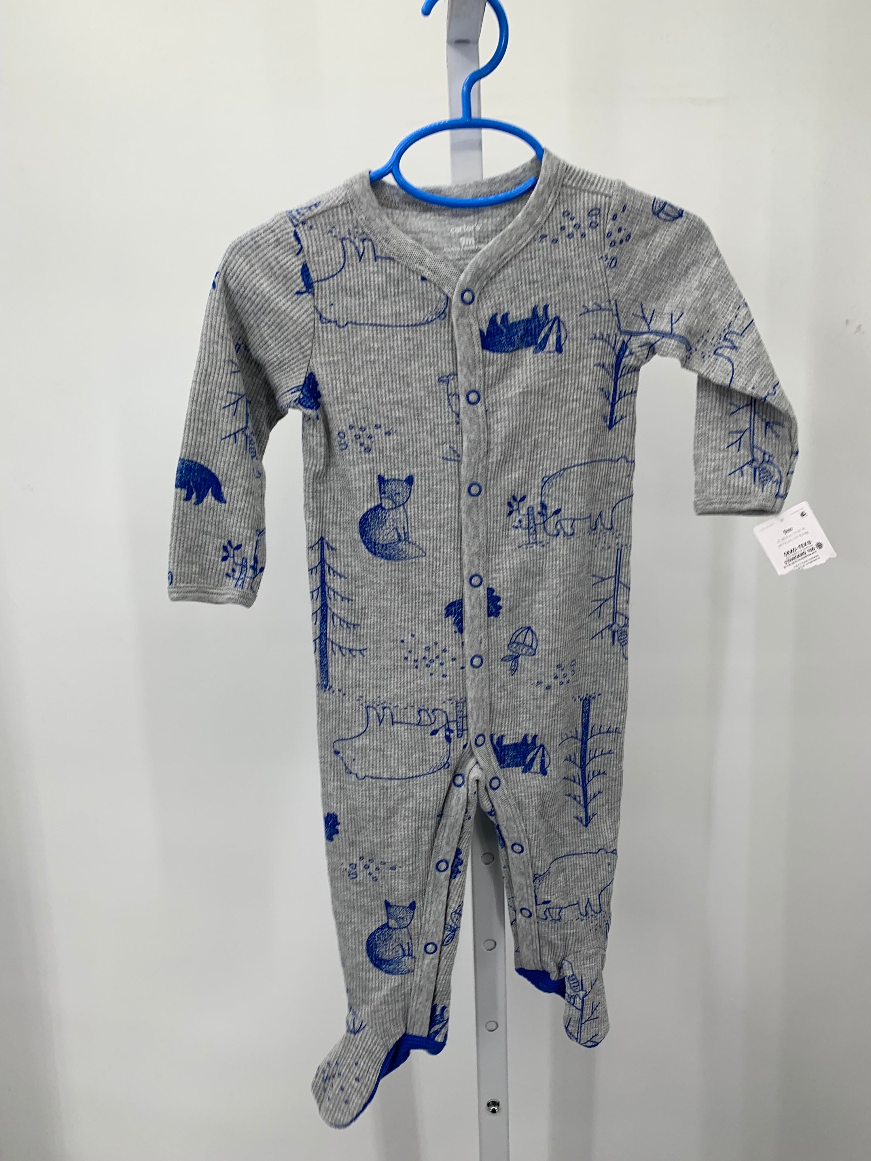 NEW BLUE FOREST ANIMALS ROMPER