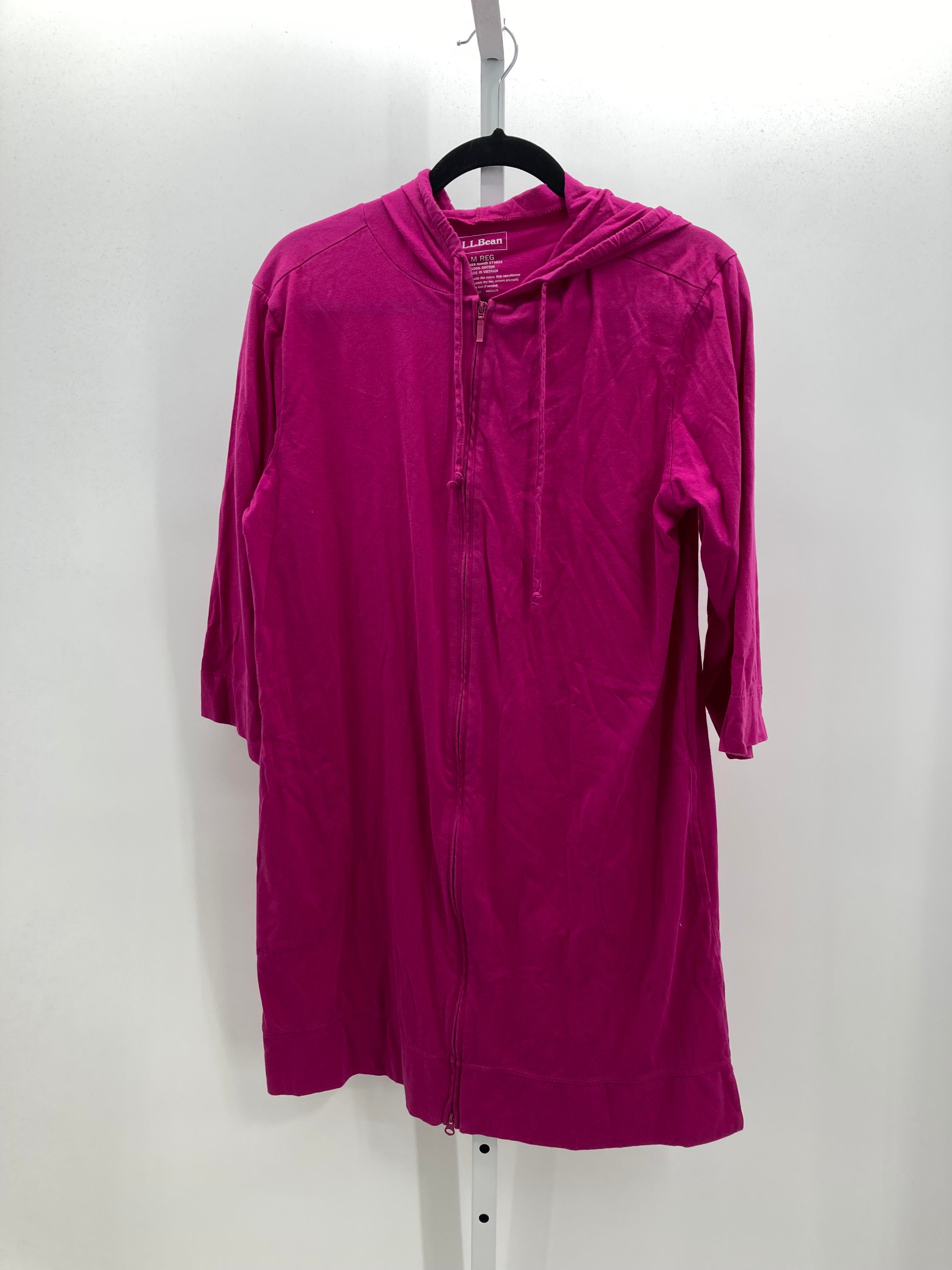 LL Bean Size Medium Misses Sweat Jacket