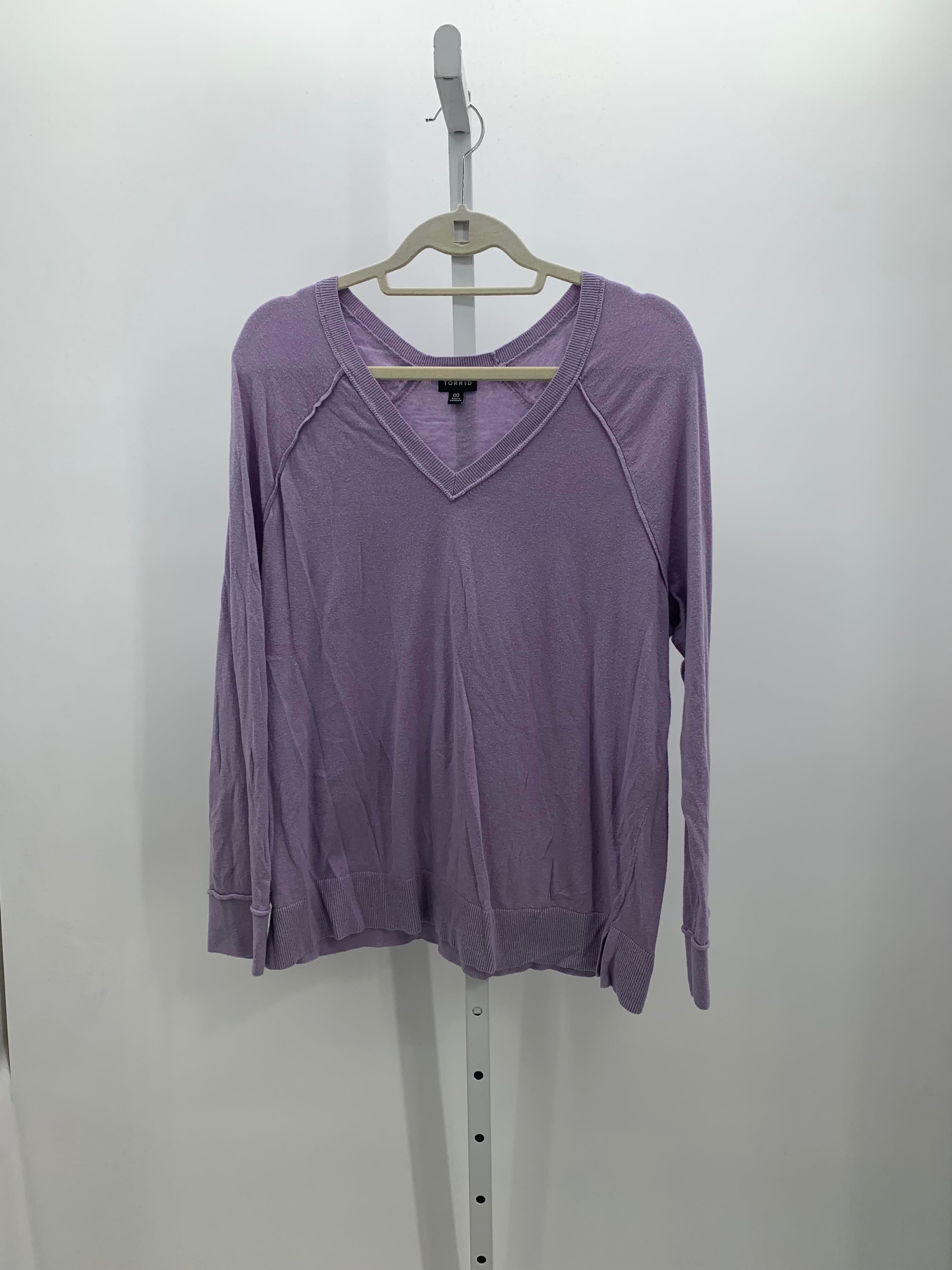 Torrid Size 0X Womens Long Slv Sweater