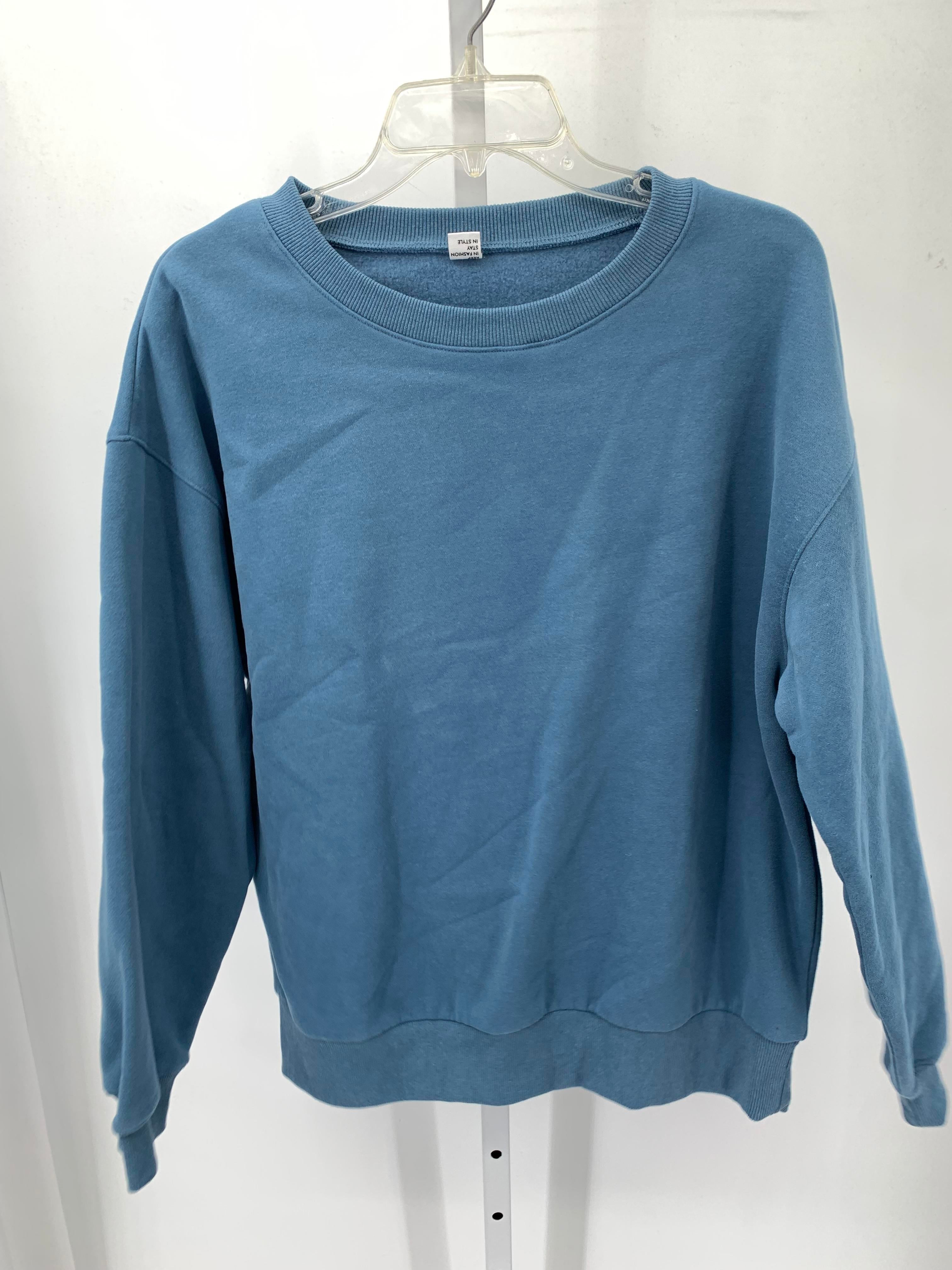 Size Large Juniors Long Sleeve Shirt