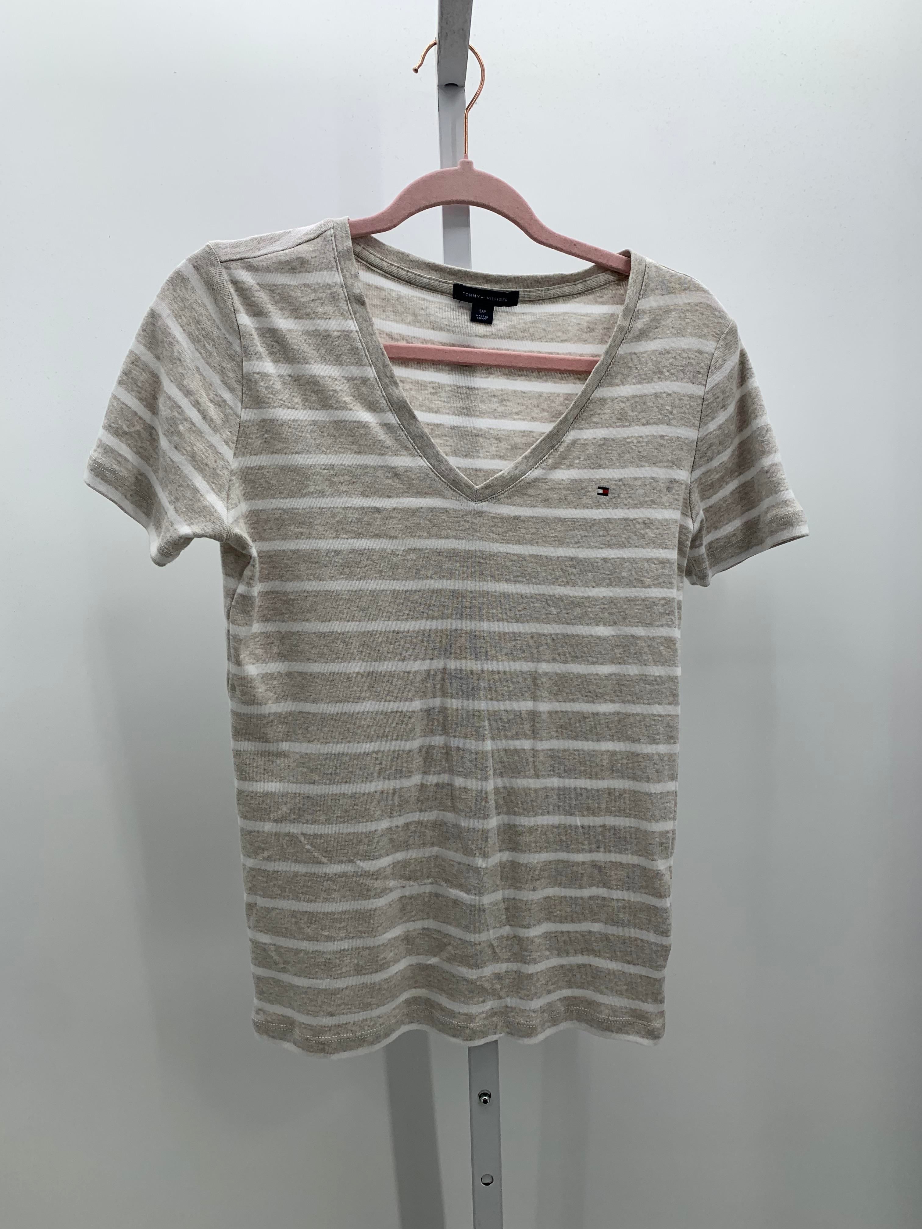 Tommy Hilfiger Size Small Misses Short Sleeve Shirt