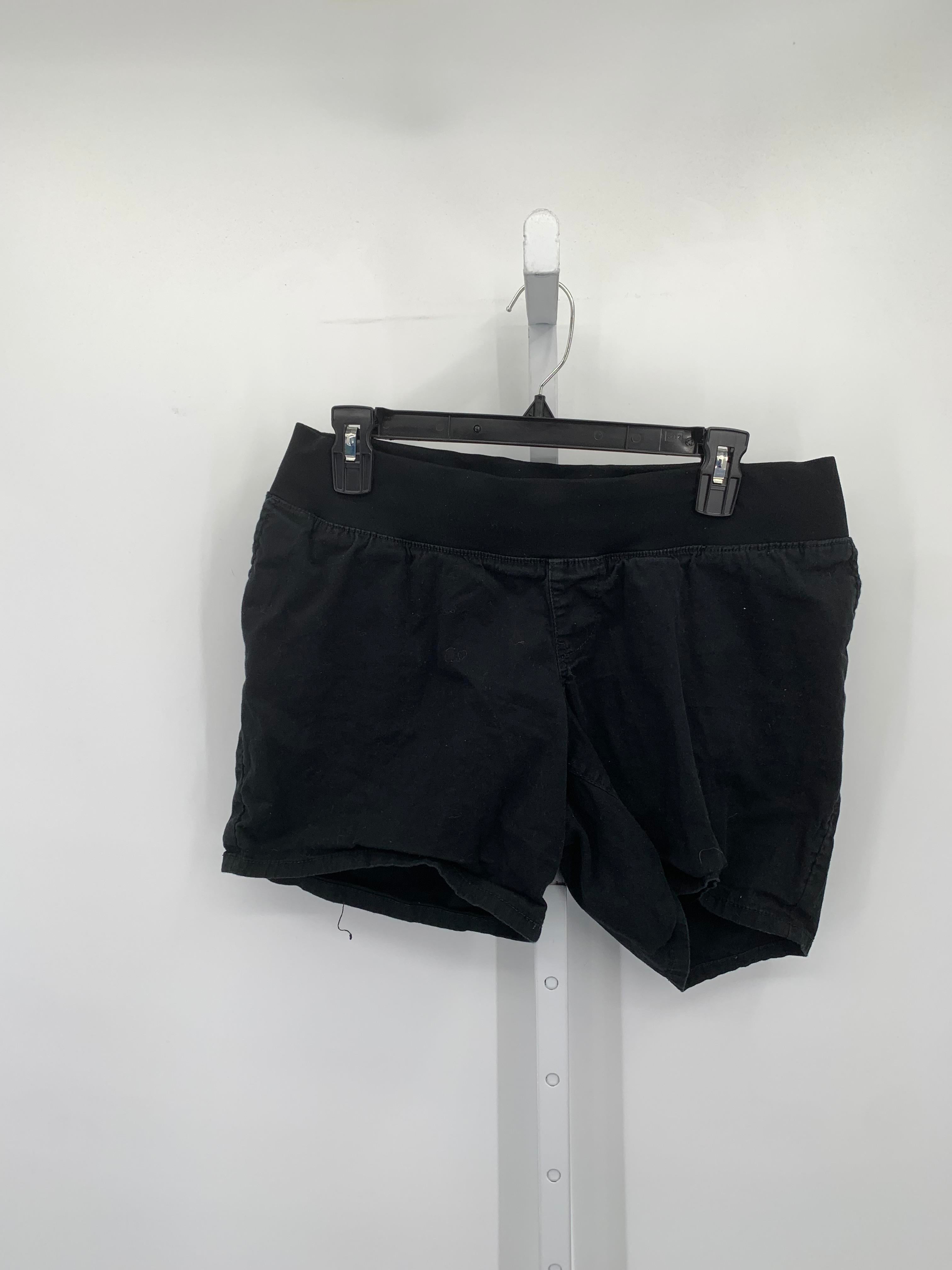 Liz Lange Black Size Small Maternity Shorts