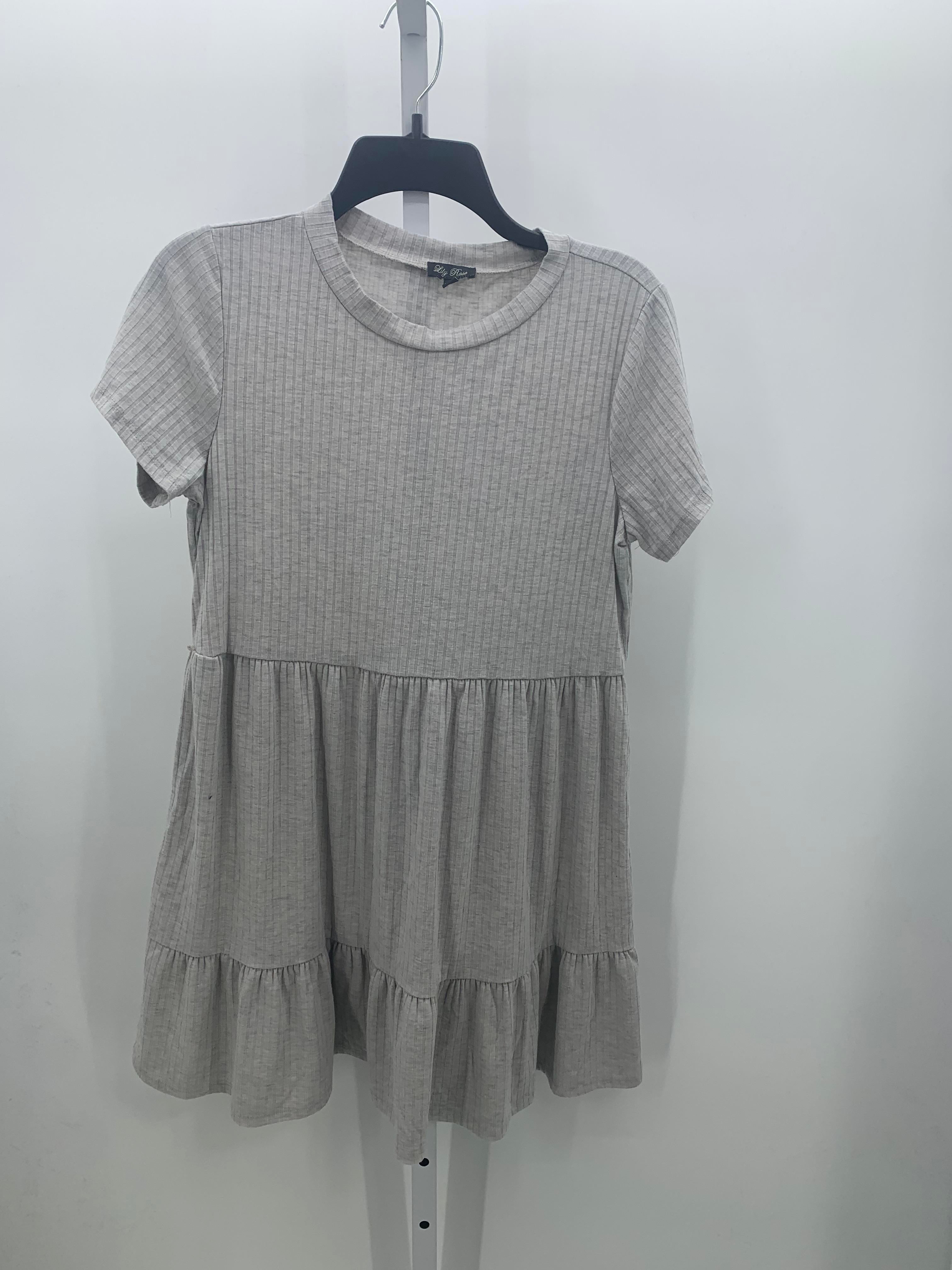 Lily Rose Size Large Misses Short Sleeve Dress