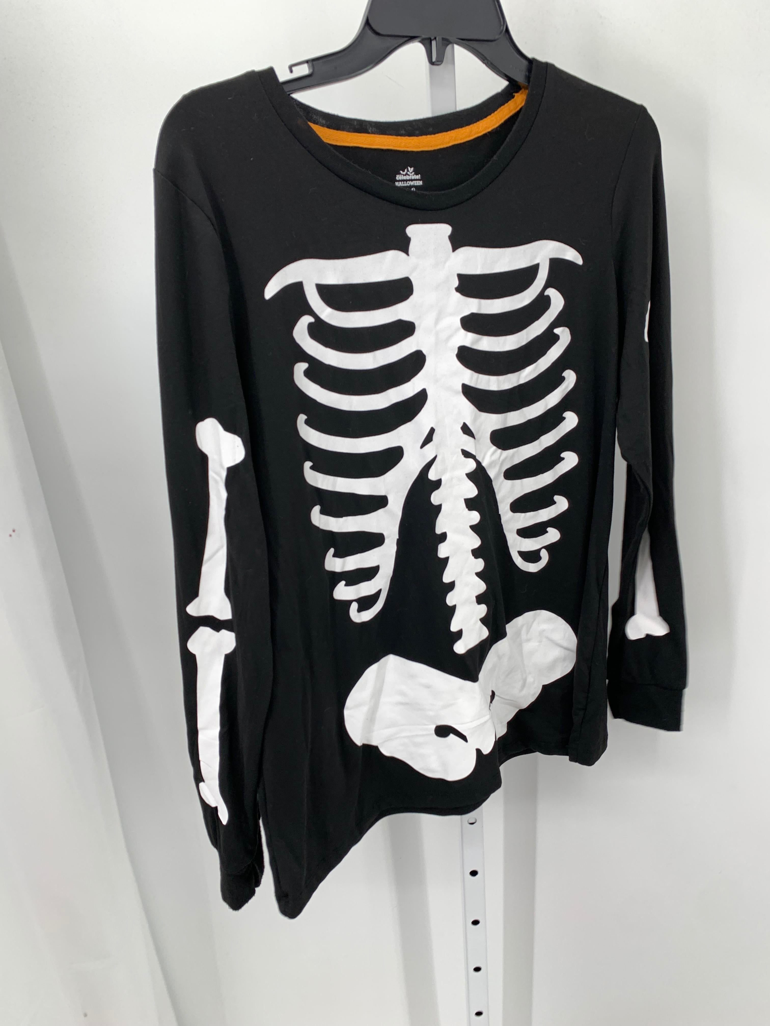 LONG SLV SHIRT BONES KNIT.